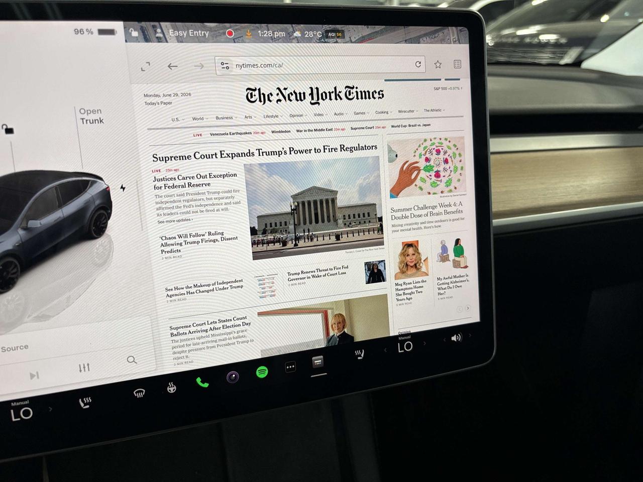 2024 Tesla Model Y Performance AWD|AUTOSTEER|UBERTURBINE|WOOD|BIODEF| Photo