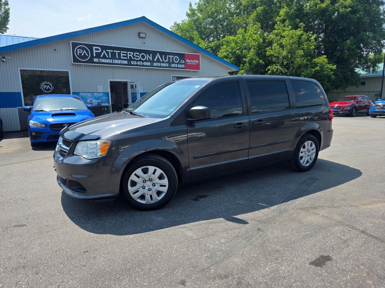 3.6L FWD - BENCH SEAT - CLOTH Discover the versatility and reliability of the 2015 Dodge Grand Caravan SE at Patterson Auto Sales. Powered by a robust 3.6L V6 DOHC 24V engine, this pre-owned van is designed to handle your familys needs with ease and comfort. Enjoy spacious seating, ample cargo room, and a smooth rideperfect for every adventure, big or small. Dont miss your chance to own a trusted classic thats ready for the road ahead. Visit us today and experience the Grand Caravan difference.