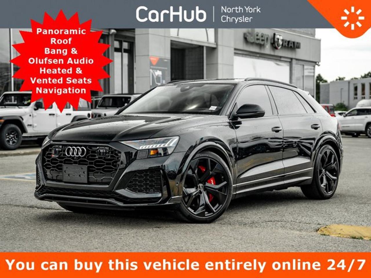 Used 2023 Audi RS Q8 Panoroof Bang & Olufsen Audio Heated & Vented Seats Navi for sale in Thornhill, ON