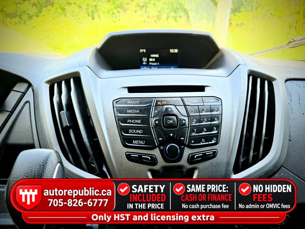 2018 Ford Transit Cargo Van T-250 148" Med Rf 9000 GVWR CERTIFIED Photo