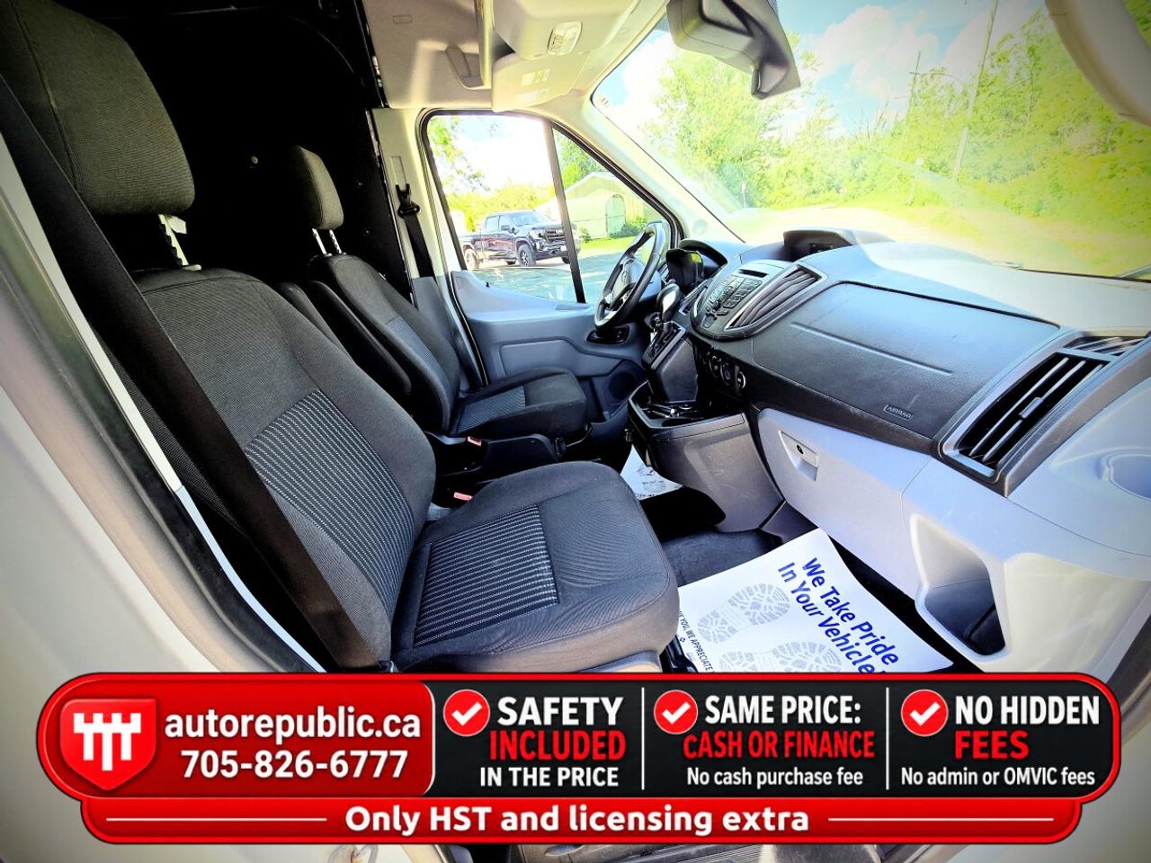 2018 Ford Transit Cargo Van T-250 148" Med Rf 9000 GVWR CERTIFIED Photo