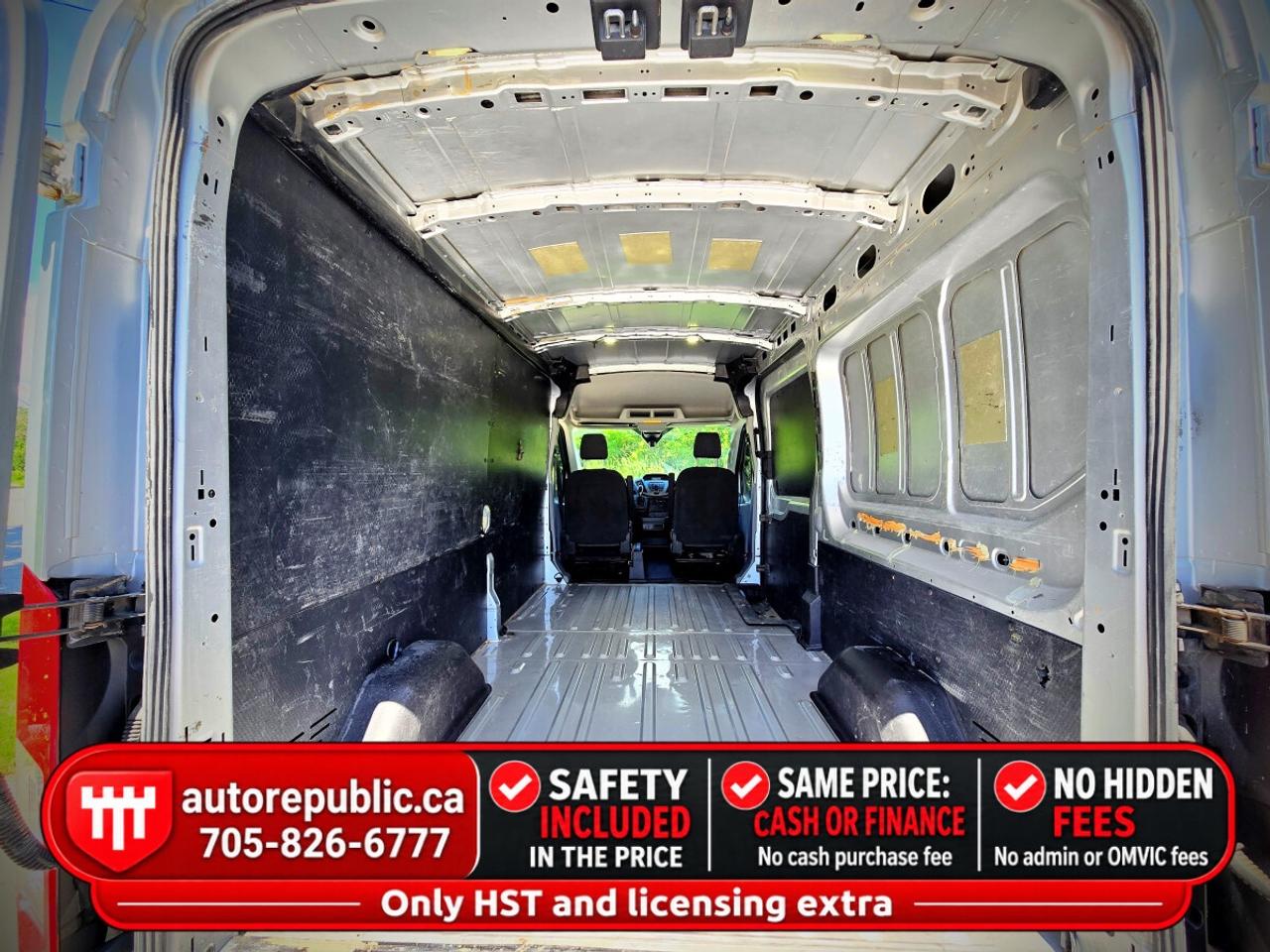 2018 Ford Transit Cargo Van T-250 148" Med Rf 9000 GVWR CERTIFIED Photo