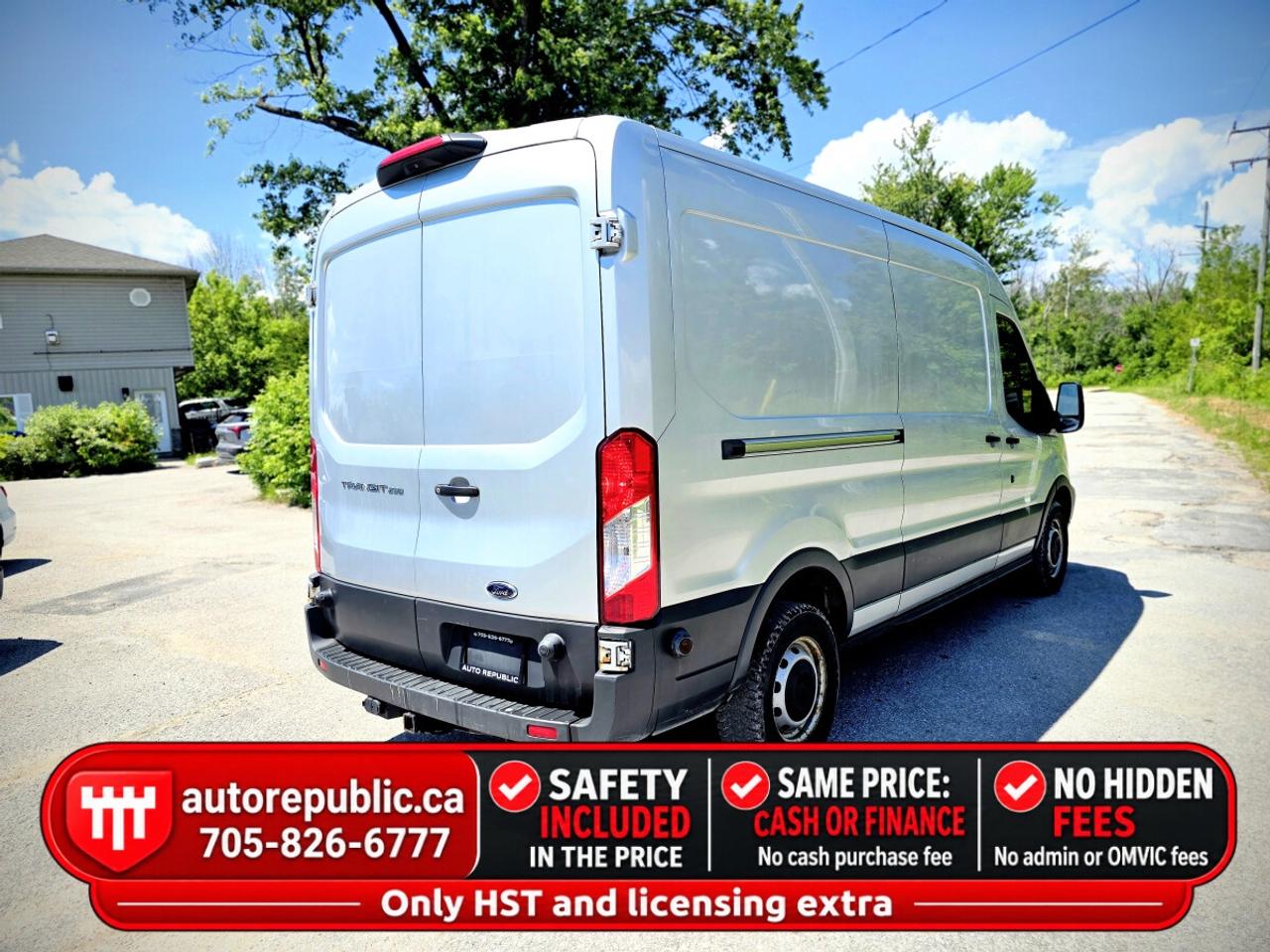 2018 Ford Transit Cargo Van T-250 148" Med Rf 9000 GVWR CERTIFIED Photo