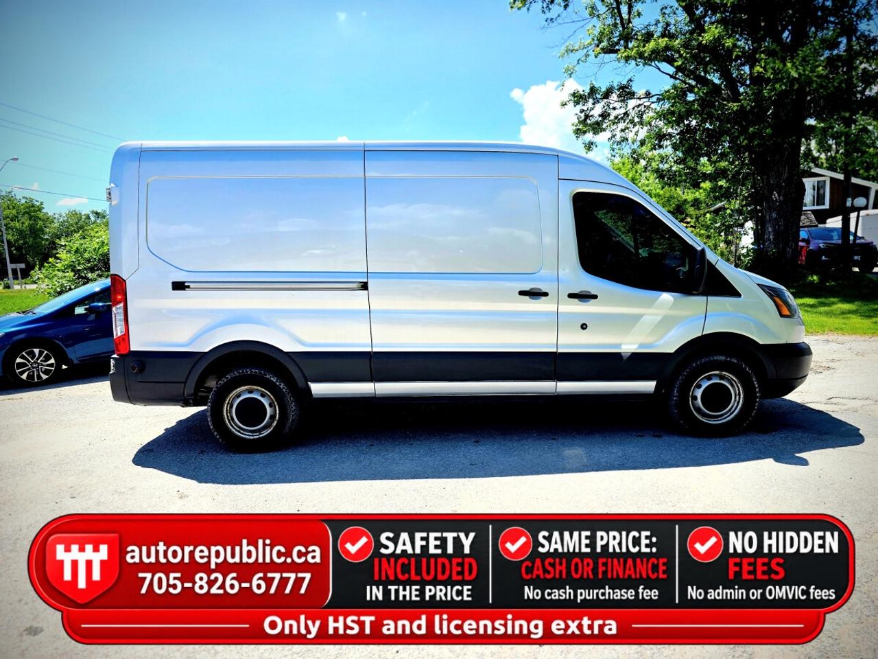 2018 Ford Transit Cargo Van T-250 148" Med Rf 9000 GVWR CERTIFIED Photo