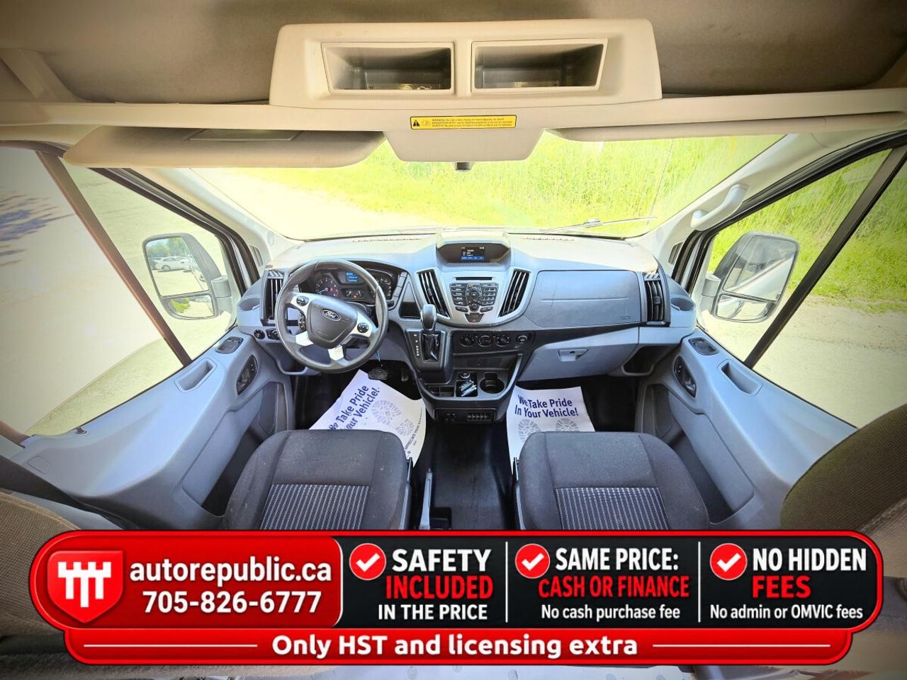 2018 Ford Transit Cargo Van T-250 148" Med Rf 9000 GVWR CERTIFIED Photo2