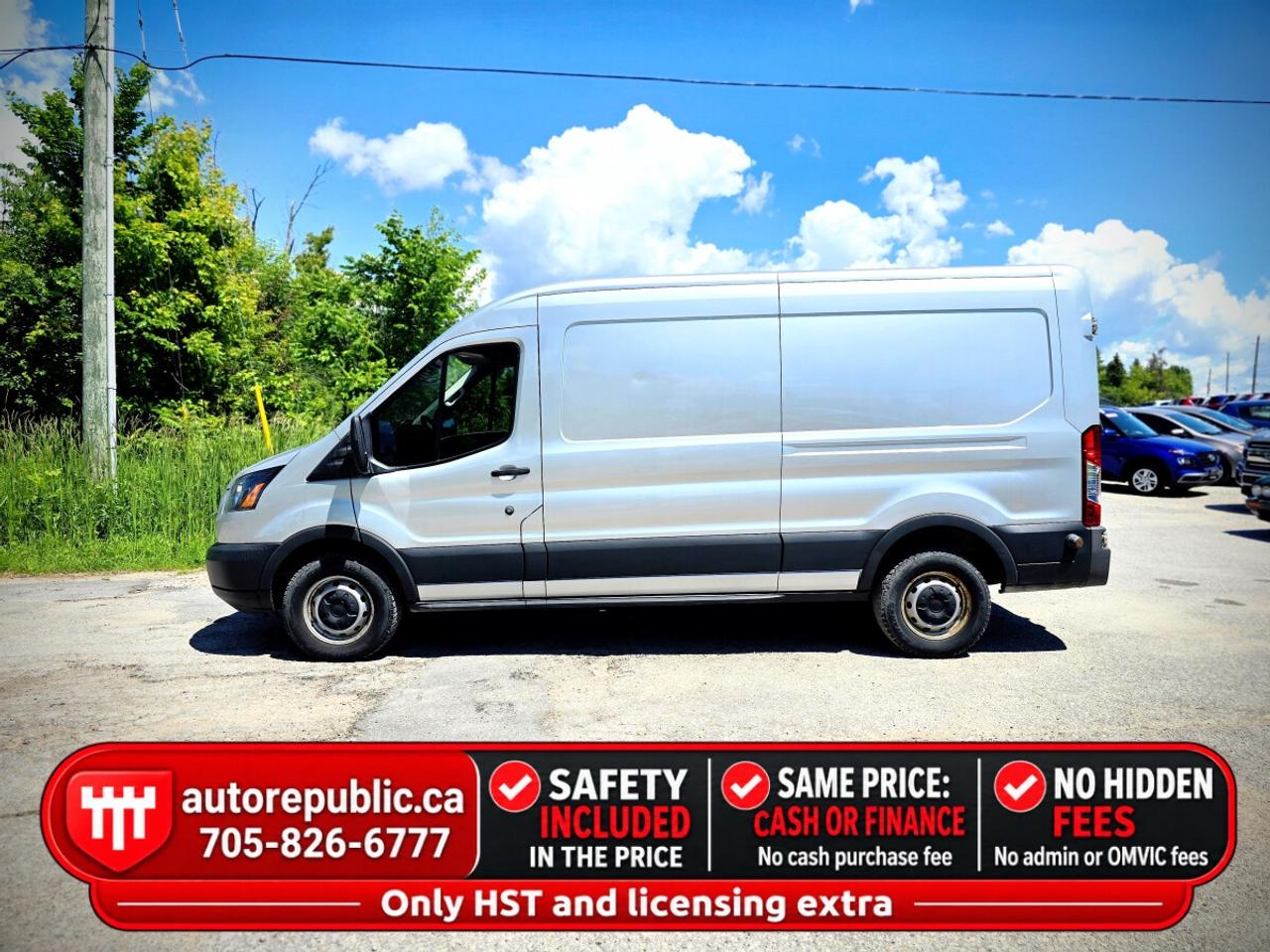 2018 Ford Transit Cargo Van T-250 148" Med Rf 9000 GVWR CERTIFIED Photo1