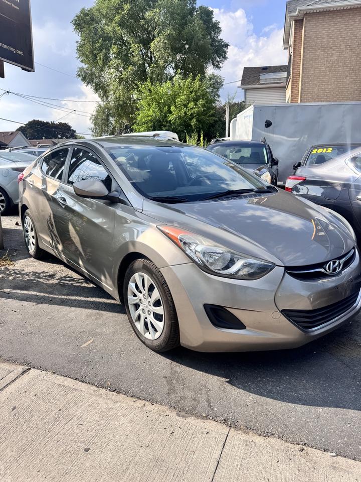 2013 Hyundai Elantra  Style, Efficiency, and Value in One Package!Looking for a dependable, fuel-efficient compact car with modern features and sleek design? The 2013 Hyundai Elantra checks all the boxes. With its bold styling, comfortable interior, and impressive fuel economy, this Elantra delivers premium value without the premium price tag. <br/> As per OMVIC regulations, we state that this vehicle is not certified and may not be drivable and may require substantial expense at buyers cost to make it road worthy. Safety is $695.00 However, we recommend strongly that you consider our optional certification packages that include many extras such as Krown Rust Control, Ceramic Coating, etc starting from $895.00 for peace of mind. <br/> We may accept A SERIOUS OFFER, TRY YOURS TODAY!!! <br/> We provide free CARFAX report on all vehicles we sell. <br/> We also offer optional extended mechanical breakdown warranties on select vehicles from 3 months to 3 years at reasonable costs, please ask for details. <br/> Limited time special, FREE Krown Rust treatment is included at our list advertised price only with purchase of safety certification package. Ask for details. All warranties are 20% off. <br/> HST AND LICENSING FEES ARE NOT INCLUDED IN THE PRICE <br/> NO ADMINISTRATION FEES! NO HIDDEN FEES! <br/> FINANCE AVAILABLE OAC <br/> BUY WITH CONFIDENCE <br/> BUY FROM AN ONTARIO REGISTERED DEALER <br/> We are a Proud Member of OMVIC and UCDA since 2001 <br/> Tuesday-Thursday 9:30am - 6:30pm. <br/> Monday to Friday 10am - 5pm. <br/> Saturday 10am - 2 pm. <br/> PLEASE CALL for later appointments <br/> Sunday Closed. <br/> Please contact the seller to reconfirm pricing, features, odometer, and availability of this vehicle <br/> COME ENJOY OUR STRESS FREE CAR BUYING EXPERIENCE. NO SALESPERSON FORCING YOU TO BUY. DEAL DIRECT WITH OWNER. FIND OUT WHY WE EXCEL AS A SMALL DEALER WITH 100% satisfaction record! Serving GTA for over 20 years. We are also CAA APPROVED KROWN Rust Center now in our 40th year! <br/> SERVING GTA, TORONTO, OTTAWA, MISSISSAUGA, BRAMPTON, SCARBOROUGH, AJAX, BARRIE, HAMILTON, RICHMOND HILL, WHITBY, OSHAWA, OAKVILLE AND BURLINGTON.2013 Hyundai Elantra  Style, Efficiency, and Value in One Package!Looking for a dependable, fuel-efficient compact car with modern features and sleek design? The 2013 Hyundai Elantra checks all the boxes. With its bold styling, comfortable interior, and impressive fuel economy, this Elantra delivers premium value without the premium price tag. <br/> As per OMVIC regulations, we state that this vehicle is not certified and may not be drivable and may require substantial expense at buyers cost to make it road worthy. Safety is $695.00 However, we recommend strongly that you consider our optional certification packages that include many extras such as Krown Rust Control, Ceramic Coating, etc starting from $895.00 for peace of mind. <br/> We may accept A SERIOUS OFFER, TRY YOURS TODAY!!! <br/> We provide free CARFAX report on all vehicles we sell. <br/> We also offer optional extended mechanical breakdown warranties on select vehicles from 3 months to 3 years at reasonable costs, please ask for details. <br/> Limited time special, FREE Krown Rust treatment is included at our list advertised price only with purchase of safety certification package. Ask for details. All warranties are 20% off. <br/> HST AND LICENSING FEES ARE NOT INCLUDED IN THE PRICE <br/> NO ADMINISTRATION FEES! NO HIDDEN FEES! <br/> FINANCE AVAILABLE OAC <br/> BUY WITH CONFIDENCE <br/> BUY FROM AN ONTARIO REGISTERED DEALER <br/> We are a Proud Member of OMVIC and UCDA since 2001 <br/> Tuesday-Thursday 9:30am - 6:30pm. <br/> Monday to Friday 10am - 5pm. <br/> Saturday 10am - 2 pm. <br/> PLEASE CALL for later appointments <br/> Sunday Closed. <br/> Please contact the seller to reconfirm pricing, features, odometer, and availability of this vehicle <br/> COME ENJOY OUR STRESS FREE CAR BUYING EXPERIENCE. NO SALESPERSON FORCING YOU TO BUY. DEAL DIRECT WITH OWNER. FIND OUT WHY WE EXCEL AS A SMALL DEALER WITH 100% satisfaction record! Serving GTA for over 20 years. We are also CAA APPROVED KROWN Rust Center now in our 40th year! <br/> SERVING GTA, TORONTO, OTTAWA, MISSISSAUGA, BRAMPTON, SCARBOROUGH, AJAX, BARRIE, HAMILTON, RICHMOND HILL, WHITBY, OSHAWA, OAKVILLE AND BURLINGTON.
