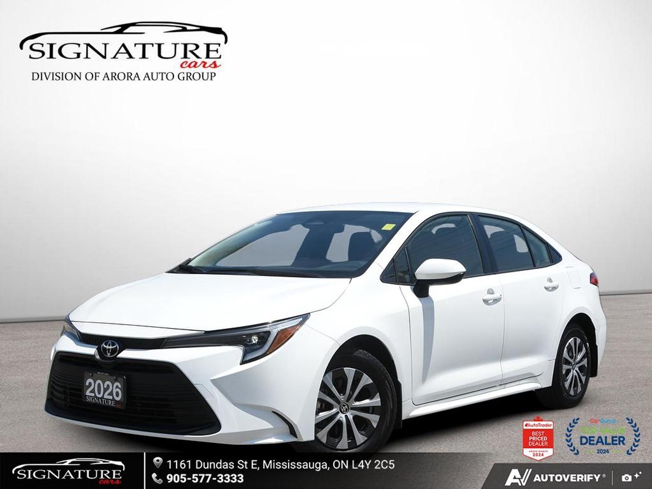 2026 Toyota Corolla Hybrid LE Clean Carfax Carplay BSM Heated Seats Photo
