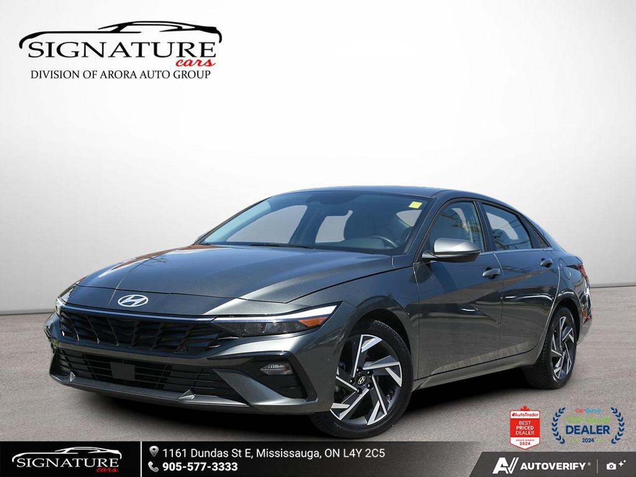 2025 Hyundai Elantra Luxury No Accident Sunroof Leather Navigation Photo0
