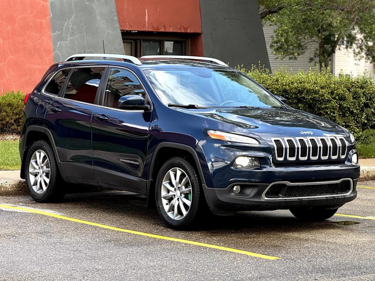 NO ACCIDENTS | 2018 Jeep Cherokee Limited 4x4 - Premium Leather SUV For Sale in Saskatoon, SK

VIN: 1C4PJMDX3JD531116
Mileage: 155,566 KM
Exterior Color: Blue
Interior: Premium Black Leather
Trim: Limited | 4x4
Condition: No Accidents | Fully Loaded Limited Trim

2018 Jeep Cherokee Limited 4x4 for Sale in Saskatoon, Saskatchewan

Looking for a premium midsize SUV with legendary Jeep capability, upscale comfort, and all-weather confidence? This 2018 Jeep Cherokee Limited 4x4 is now available at Platinum Auto Sport in Saskatoon, Saskatchewan.

Finished in a striking Blue exterior with a luxurious Premium Black Leather interior, this Cherokee Limited delivers the perfect blend of rugged capability and everyday refinement. Best of all, this SUV comes with No Accident History, offering extra confidence and peace of mind for your next vehicle purchase.

Whether youre driving around Saskatoon, taking family road trips, or handling harsh Saskatchewan winters, this Jeep Cherokee is built to perform.

Performance & 4x4 Capability
3.2L Pentastar® V6 Engine
9-Speed Automatic Transmission
Jeep Active Drive 4x4 System
Selec-Terrain® Traction Management System
Auto / Snow / Sport / Sand & Mud Drive Modes
Hill Start Assist
Trailer Sway Control
Electronic Stability Control
Excellent Winter Traction & Capability
Limited Premium Features
Premium Black Leather Seating
Heated Front Seats
Heated Steering Wheel
Power Driver Seat with Memory
Power Passenger Seat
Dual-Zone Automatic Climate Control
Remote Start System
Keyless Entry with Push Button Start
Power Liftgate
Leather-Wrapped Steering Wheel
Technology & Infotainment
Uconnect® Touchscreen Infotainment System
Bluetooth® Hands-Free Calling & Audio Streaming
Apple CarPlay® (if equipped)
Android Auto (if equipped)
Navigation System (if equipped)
Premium Audio System
USB & AUX Inputs
Steering Wheel Audio Controls
Rearview Backup Camera
Safety & Driver Assistance Features
Rear Backup Camera
Rear Parking Sensors
Blind Spot Monitoring
Rear Cross Path Detection
Forward Collision Warning (if equipped)
Lane Departure Warning (if equipped)
Anti-Lock Braking System (ABS)
Traction Control
Tire Pressure Monitoring System
Advanced Airbag System
Exterior Features
Blue Exterior Paint
Premium Alloy Wheels
Chrome Exterior Accents
LED Daytime Running Lights
Fog Lights
Heated Power Mirrors
Roof Rails
Rear Privacy Glass
Signature Jeep Styling
Interior & Cargo Convenience
Spacious 5-Passenger Cabin
Premium Soft-Touch Interior Materials
Split Folding Rear Seats
Large Cargo Area
Rear Seat Climate Vents
Flexible Storage Solutions
Quiet Comfortable Ride
Why Buy This 2018 Jeep Cherokee Limited?
No Accidents
Premium Limited Trim
Black Leather Interior
Proven Jeep 4x4 Capability
Heated Seats & Heated Steering Wheel
Great Family SUV
Perfect for Saskatchewan Winters
Comfort & Capability in One Package
In-House Financing Available at Platinum Auto Sport

At Platinum Auto Sport in Saskatoon, we specialize in helping customers get approved regardless of credit history.

Financing options available for:

Good Credit
Bad Credit
No Credit
First-Time Buyers
New to Canada
Self-Employed Customers
Credit Rebuilding
Bankruptcy or Consumer Proposal

We proudly serve customers across Saskatchewan including Saskatoon, Regina, Moose Jaw, Prince Albert, Yorkton, North Battleford, Swift Current, and surrounding communities.

Book Your Test Drive Today

This 2018 Jeep Cherokee Limited 4x4 offers premium comfort, legendary Jeep capability, and all-weather confidence in one outstanding SUV.

Visit Platinum Auto Sport in Saskatoon today or apply online for fast financing approval.

Platinum Auto Sport - Saskatchewans Trusted SUV Dealer & Home of Easy Credit Approvals.