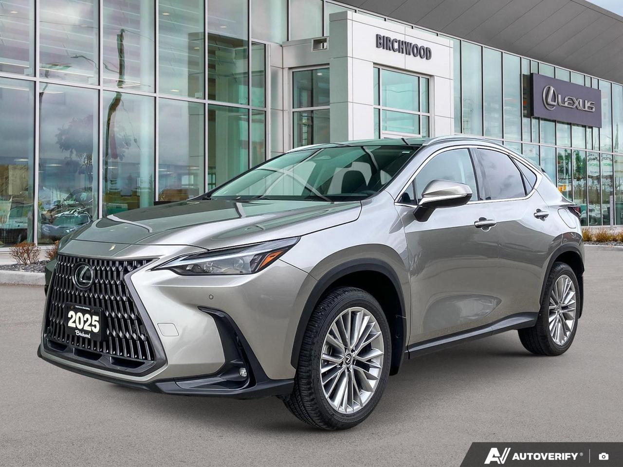 Used 2025 Lexus NX 350h Luxury Certified Lexus CPO | Accident Free | Local trade in! for sale in Winnipeg, MB