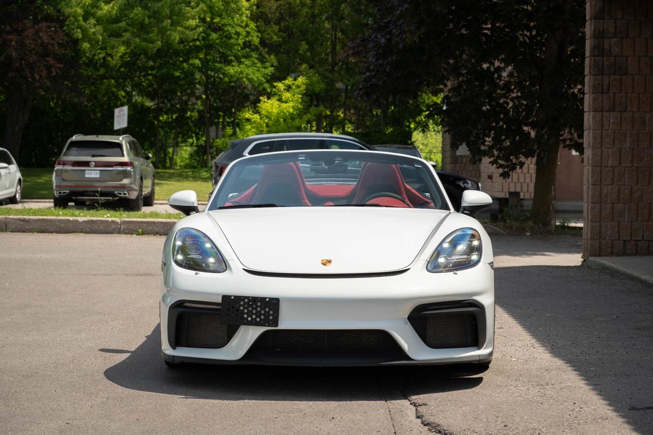 2021 Porsche 718 Spyder 6-speed manual   Spyder Classic Interior Photo