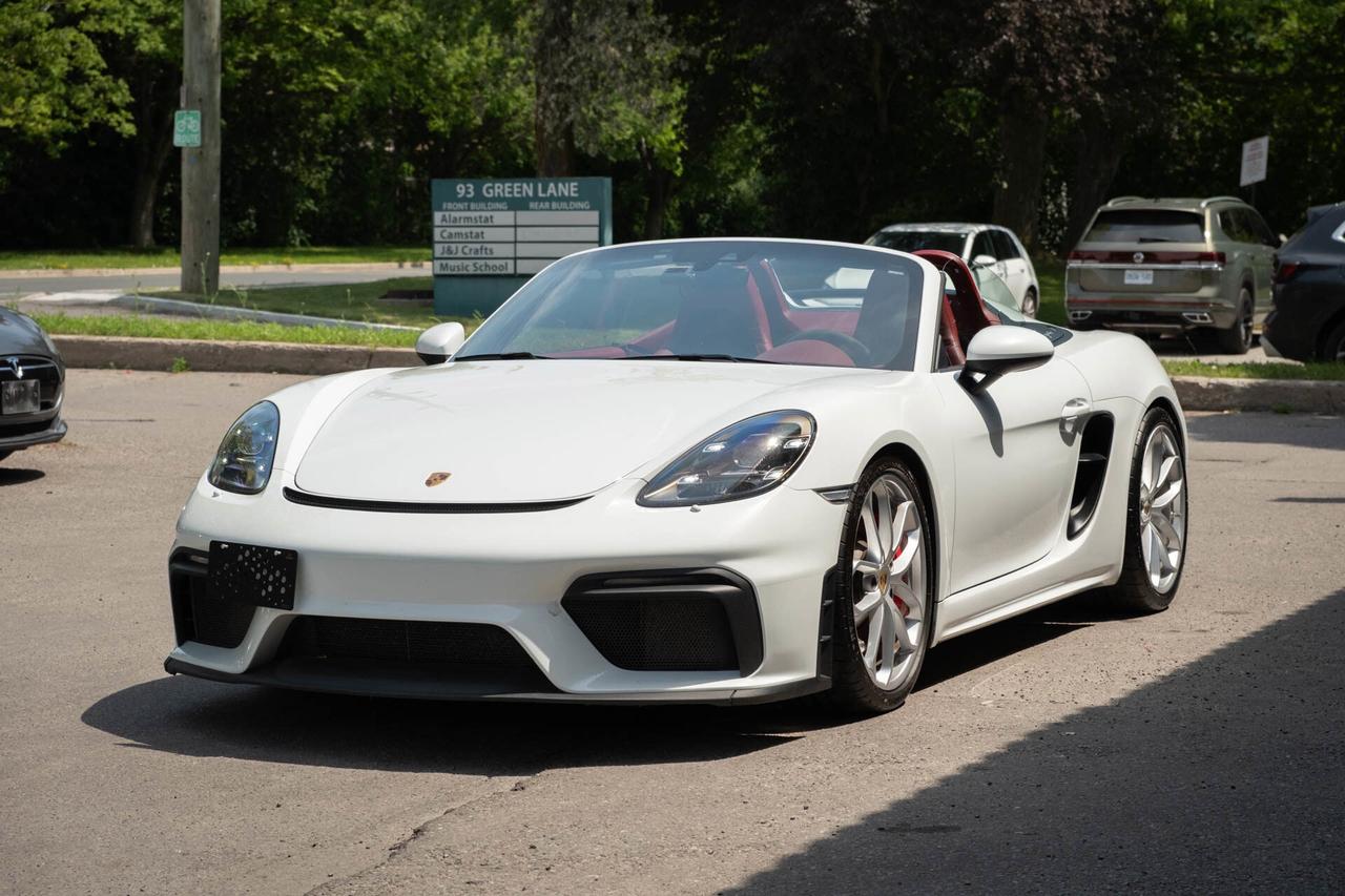 2021 Porsche 718 Spyder 6-speed manual   Spyder Classic Interior Photo