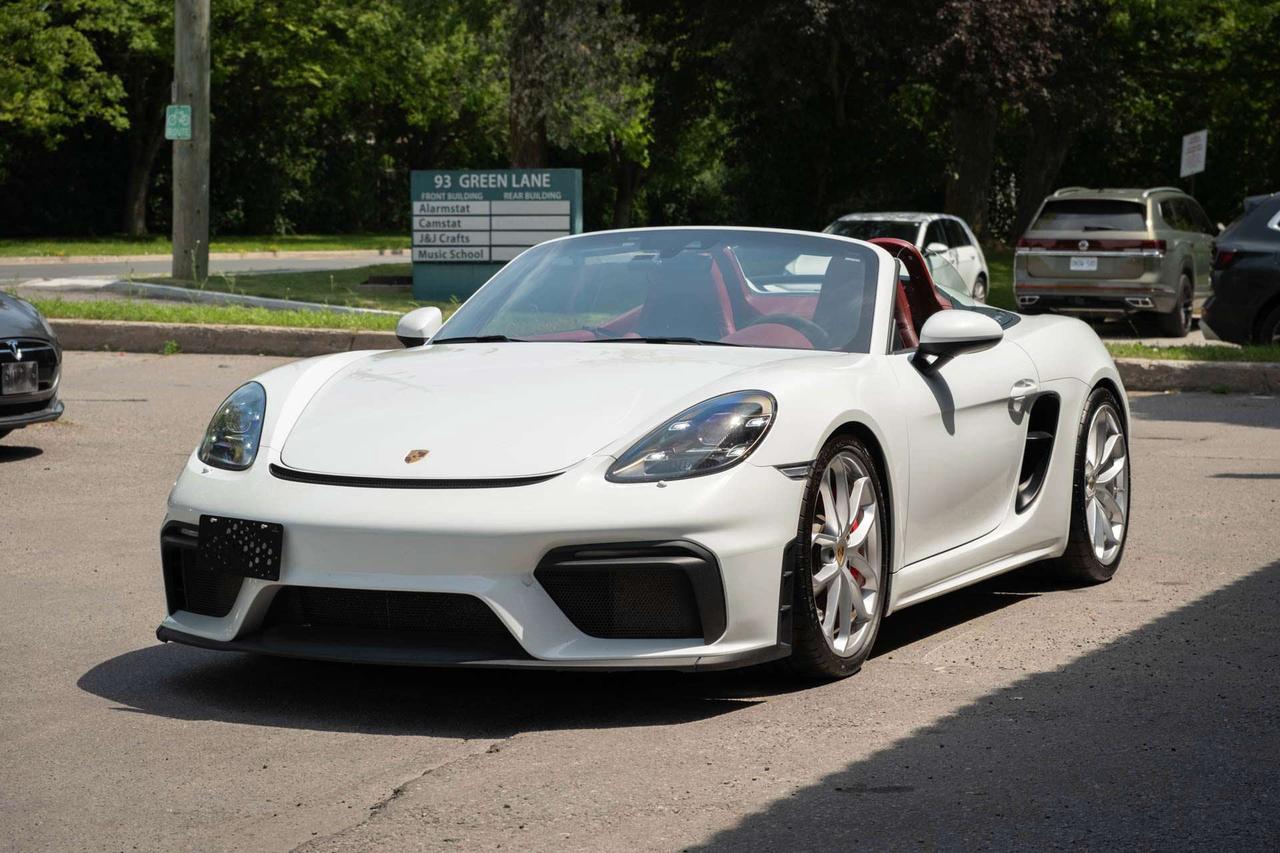 2021 Porsche 718 Spyder 6-speed manual   Spyder Classic Interior Photo2