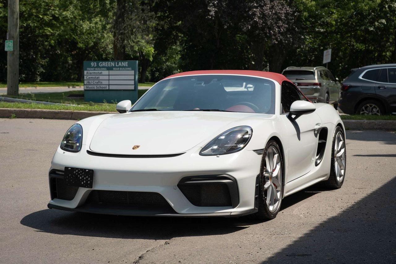 2021 Porsche 718 Spyder 6-speed manual   Spyder Classic Interior Photo