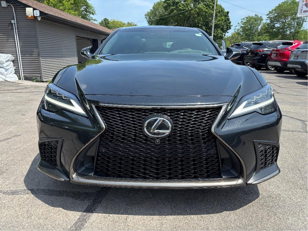 2023 Lexus LS AWD RED BLACK LEATHER PANO ROOF ONE OWNER Photo