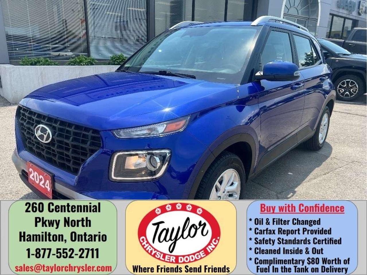 2024 Hyundai Venue Preferred IVT *HEATED SEATS *CLEAN CARFAX *BKP CAM Photo