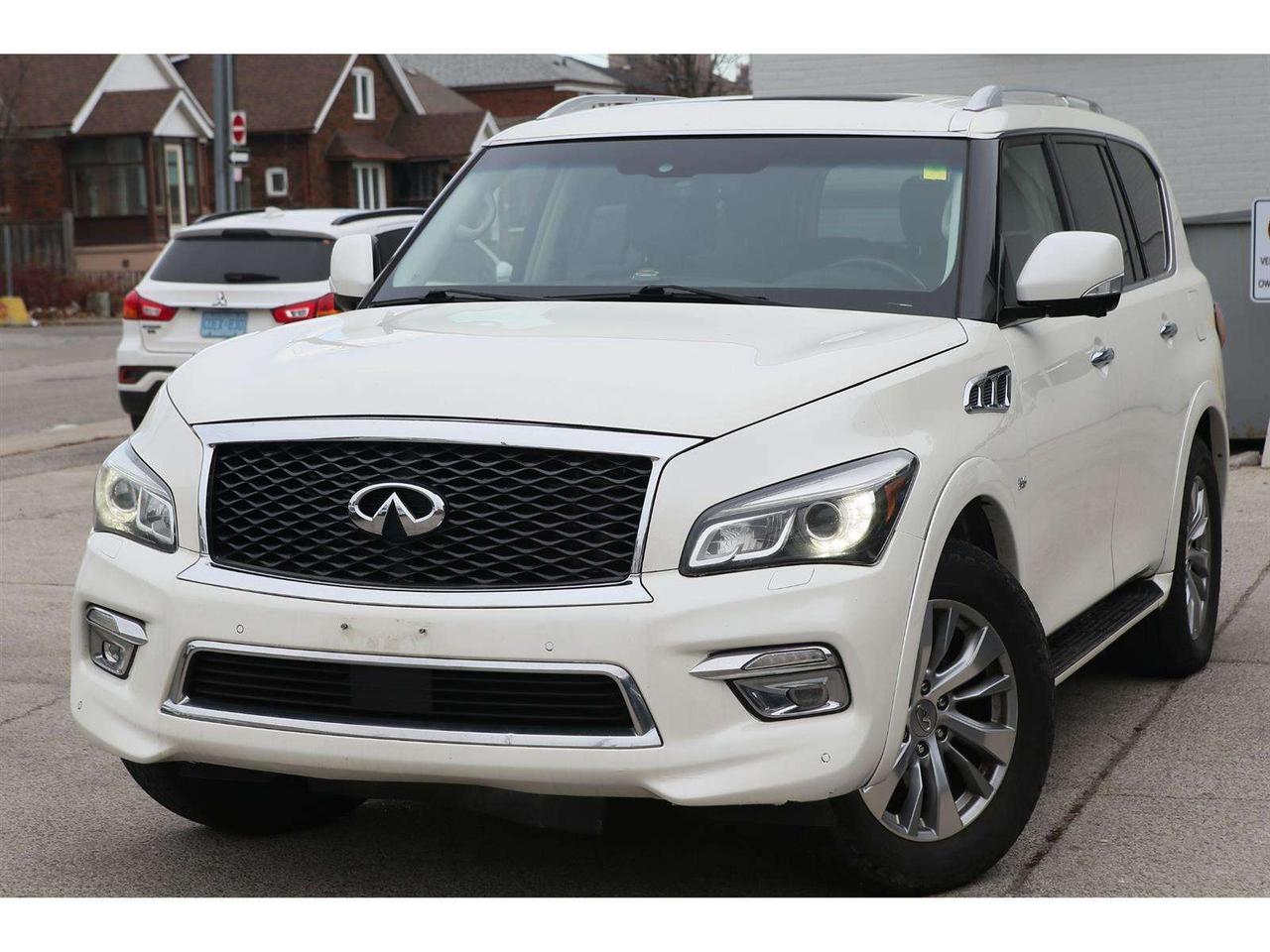 2017 Infiniti QX80 Luxury SUV 4WD   7 Passenger   Navigation   360 Ca Photo