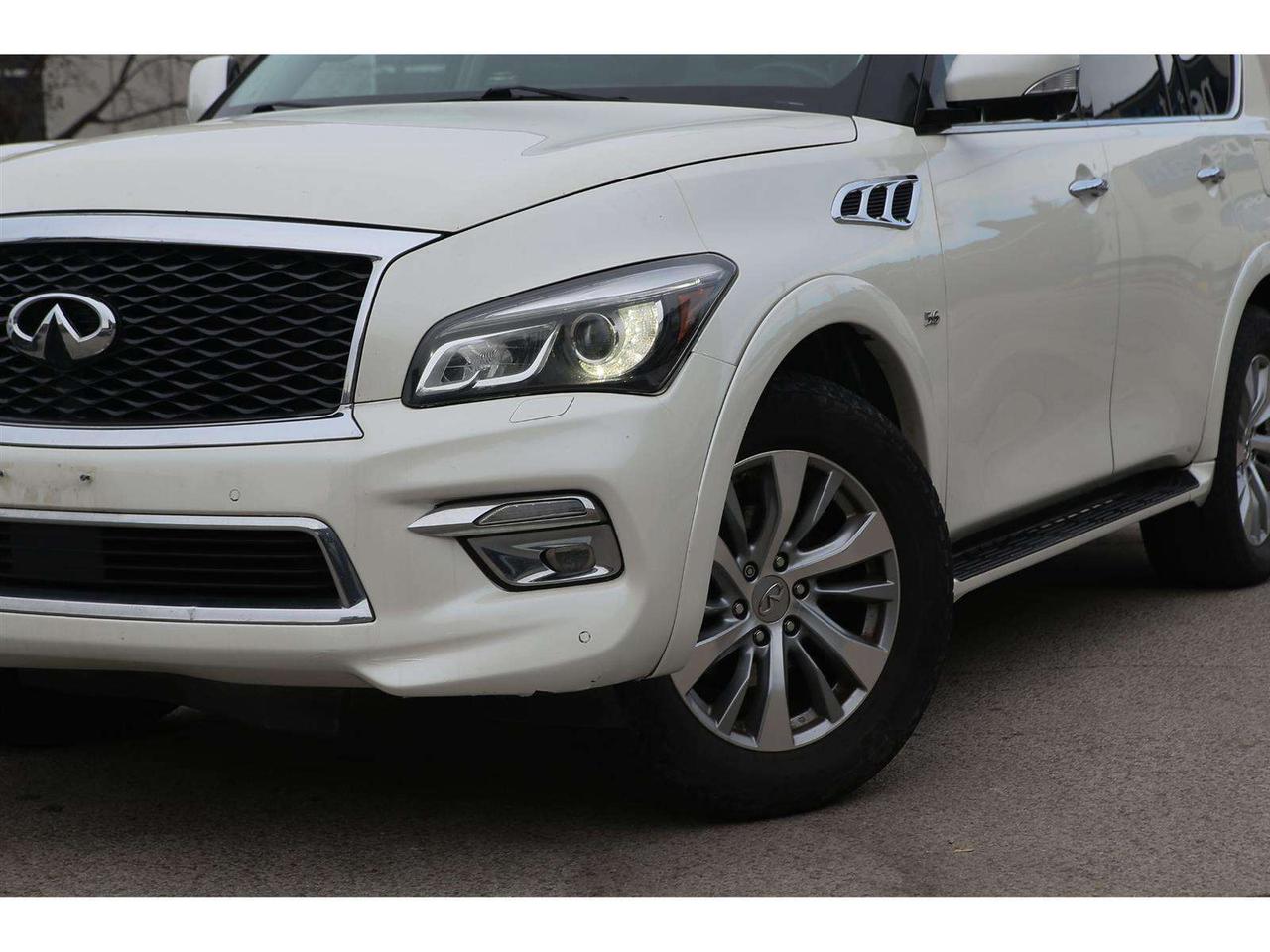 2017 Infiniti QX80 Luxury SUV 4WD   7 Passenger   Navigation   360 Ca Photo