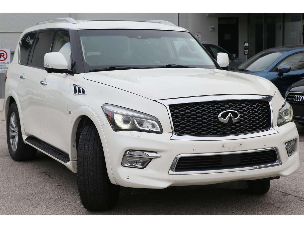 2017 Infiniti QX80 Luxury SUV 4WD   7 Passenger   Navigation   360 Ca Photo