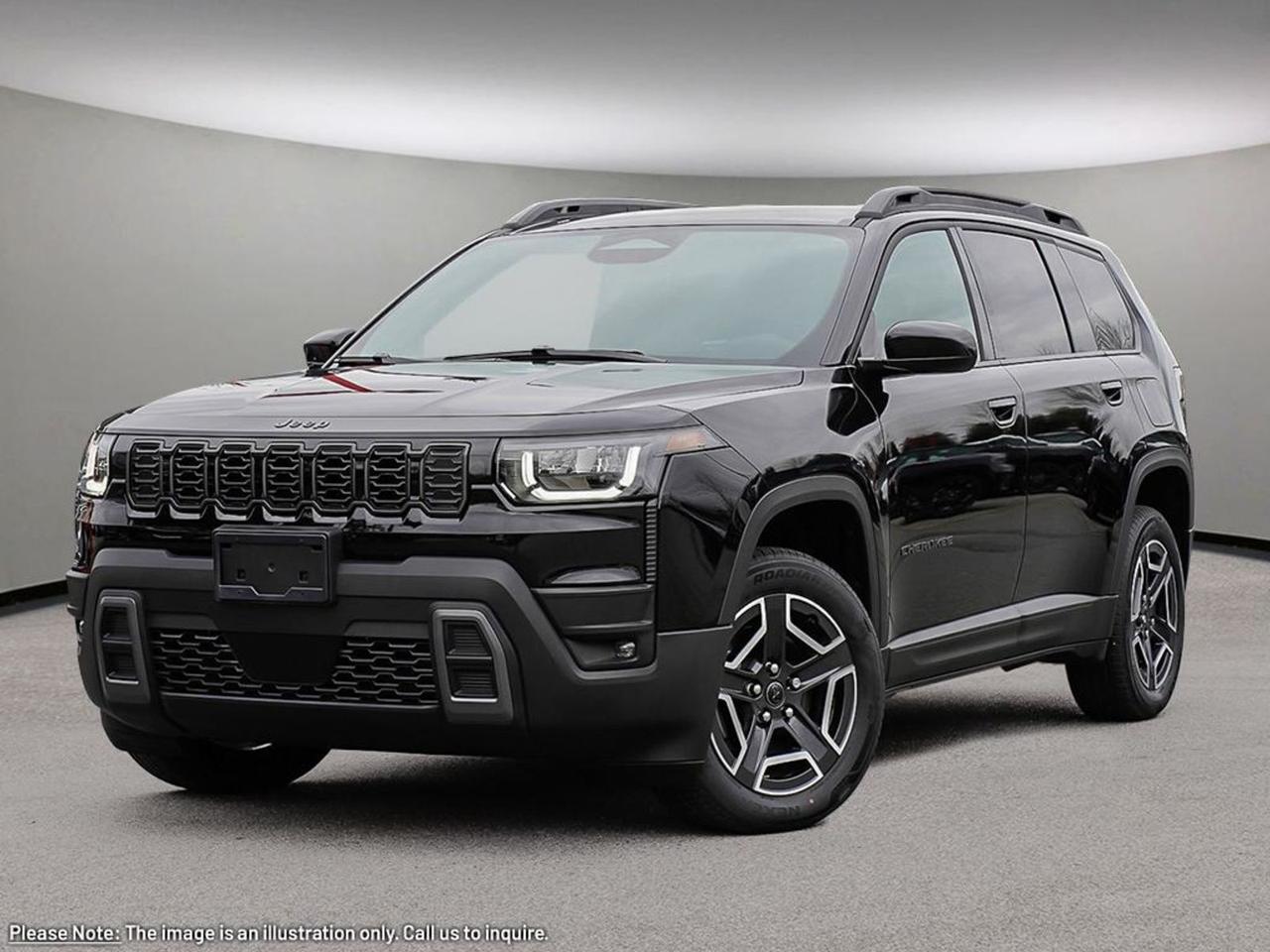 Experience the perfect blend of style, efficiency, and advanced technology with the 2026 Jeep Cherokee Limited 4x4 in sleek Black. Powered by a fuel-efficient 1.6L Turbo Hybrid engine paired with an Electronic Variable Transmission, this Cherokee delivers smooth performance and confident all-wheel drive capability for any adventure.Step inside to premium Capri Leatherette seats with perforation and Cognac stitching, complemented by a spacious, tech-forward cabin featuring the Uconnect 5 system with a stunning 12.3 touchscreen, integrated navigation, and 4G LTE Wi-Fi hotspot to keep you connected on the go. Enjoy heated front seats, a heated steering wheel, and a power liftgate for everyday convenience.Safety is paramount with nine airbags, lane departure prevention, forward collision mitigation, and all-speed ABS with traction control. With its bold gloss black exterior accents and 20 black aluminum wheels, the Limited 4x4 commands attention wherever it goes.PRICING ADVERTISED IS REFLECTING THE CASH INCENTIVE AND CANNOT BE STACKED WITHLOW-RATEFINANCING, PRICING ADVERTISED CAN BE FINANCED. REACH OUT TO THE SALES TEAM TO GET YOUR QUOTE TAILORED TO HOW YOU WOULD LIKE TO BUYCALL AURORA DODGE NOW AT867-873-4222Drive smarter and ride in styleschedule your test drive today and get ready to conquer the road with the 2026 Jeep Cherokee Limited 4x4!PRICING ADVERTISED IS REFLECTING THE CASH INCENTIVE AND CANNOT BE STACKED WITHLOW-RATEFINANCING, PRICING ADVERTISED CAN BE FINANCED. REACH OUT TO THE SALES TEAM TO GET YOUR QUOTE TAILORED TO HOW YOU WOULD LIKE TO BUYCALL AURORA DODGE NOW AT867-873-4222