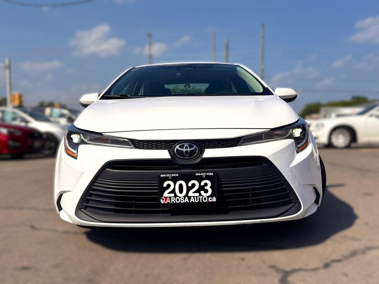 2023 Toyota Corolla LE AUTO CERTIFIED NEW ALL BRAKES B-TOOTH CAMERA Photo1