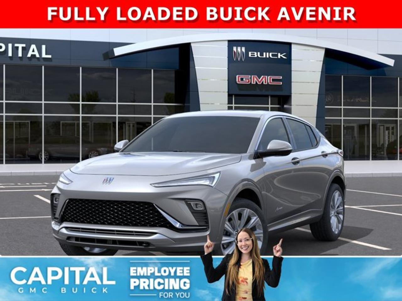 Take a look at this 2026 Buick Envista AVENIR! Fully loaded with options like Heated Seats, Heated Steering, Remote Start, Power Sunroof, Experience Buick Package, Rear Park Assist, Advanced Technology Package, Ultrawide 11 diagonal HD colour touchscreen, Adaptive Cruise Control, Lane Change Alert with Side Blind Zone, Wireless Apple CarPlay/Wireless Android Auto, and so much more....Ask for the Internet Department for more information or book your test drive today!AMVIC Licensed Dealer - Licence Number B1044900