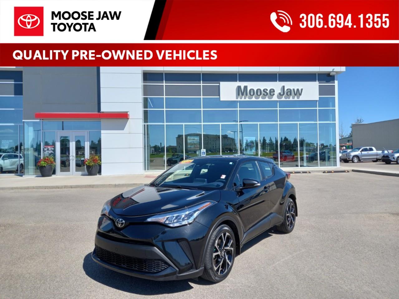 Used 2021 Toyota C-HR XLE Premium Local Toyota Certified Trade-In for sale in Moose Jaw, SK