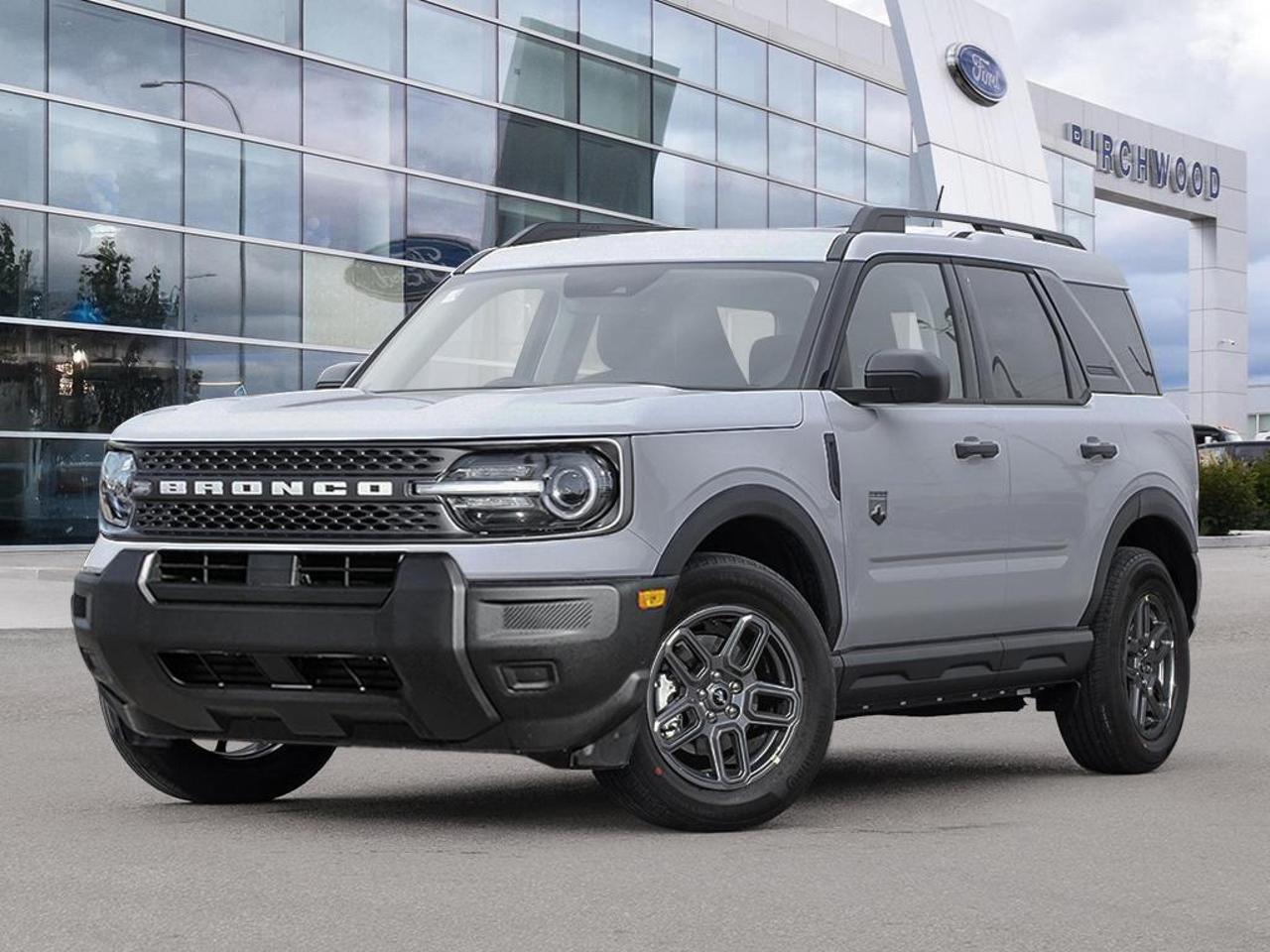 The 2026 Ford Bronco Sport Big Bend is built for those who want genuine off-road capability without sacrificing everyday comfort. With 4WD, a fuel-efficient 1.5L 3-cylinder engine, and a suite of intelligent driver-assist technology, this Big Bend trim punches well above its class  right out of the box with only 26 km on the odometer.

- Part and Full-Time Four-Wheel Drive for confident traction on any terrain
- Adaptive Cruise Control with Stop-and-Go for relaxed highway driving
- BLIS Blind Spot Information System with Lane Centering and Evasion Assist
- Rear Cross-Traffic Braking and Rear Parking Sensors for stress-free maneuvering
- Driver Monitoring Alert to help keep you focused on the road
- Voice Activated Automatic Air Conditioning for hands-free comfort control
- Flip-Up Rear Window with Wiper and Defroster for quick trail-side access
- Fuel economy of 7.8 L/100 km highway  efficient for an adventure-capable SUV

Ready to make it yours? Visit Birchwood Ford in person or explore your options at www.birchwoodford.ca. You can reserve this vehicle, start your purchase online, or book a test drive  whatever works best for you. Our team is here to make the process straightforward and pressure-free.
Birchwood Ford is your choice for New Ford vehicles in Winnipeg. 

At Birchwood Ford, we hold ourselves to the highest standard. Our number one focus is customer satisfaction which has awarded us the Ford of Canadas Presidents Award for 5 consecutive years. This honour is presented to Ford dealers that have proven outstanding results in Sales and Customer Service Excellence.

Are you a newcomer to Canada, recent graduate, first time car buyer or physically challenged? Ask us about our exclusive rebates and how they may apply to you.
 
Interested in seeing/hearing more? Book a test drive or give us a call at (204) 661-9555 and we can help you with whatever you need!

Dealer permit #4454
Dealer permit #4454