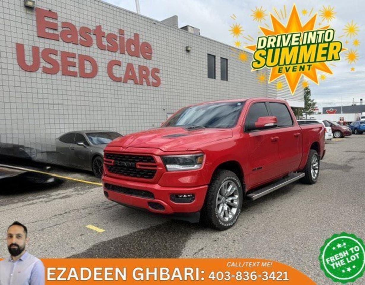 Used 2022 RAM 1500 Sport 4x4 Crew Cab 5'7  Box for sale in Calgary, AB