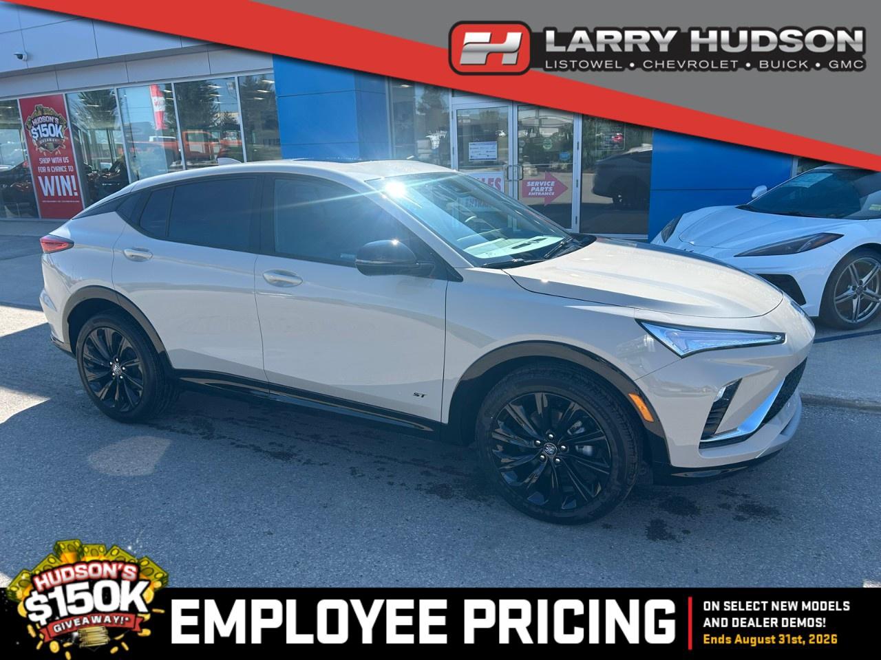 HUDSONS HAS IT! See it - Drive it - Own it - LOVE it. At Larry Hudson Chevrolet Buick GMC we make car buying a breeze! New car pricing with $0 down approvals are among your options (*on approved credit). There are a variety of finance and lease options available. Also expect top dollar for your trade-in! Selling price/payment shown includes cash incentive(s). Does not include HST & Licensing. Bi-Weekly payments reflect current Chevrolet Buick and GMC incentives. We have professional Product Specialist to guide you through your vehicle purchase. Contact us for more info! 1-800-350-3325