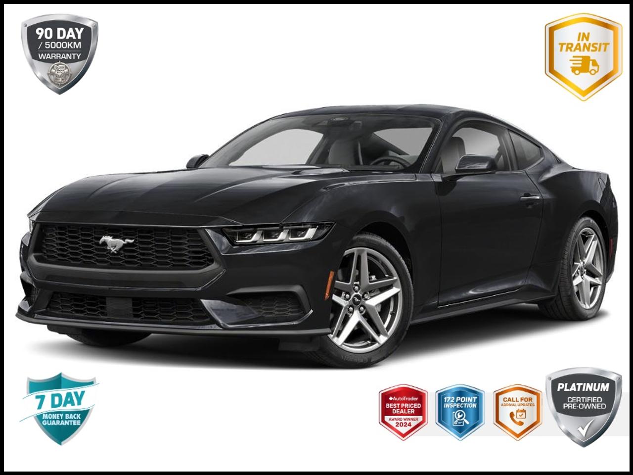 Used 2025 Ford Mustang EcoBoost HEATED BKT STS|101A HIGH PKG|ENG 2.3L ECO|10-SPEED A/T| WHLS 19 X 8.5 BLK-PAINTED ALUMINUM | MUSTANG NITE PONY PKG for sale in Oakville, ON