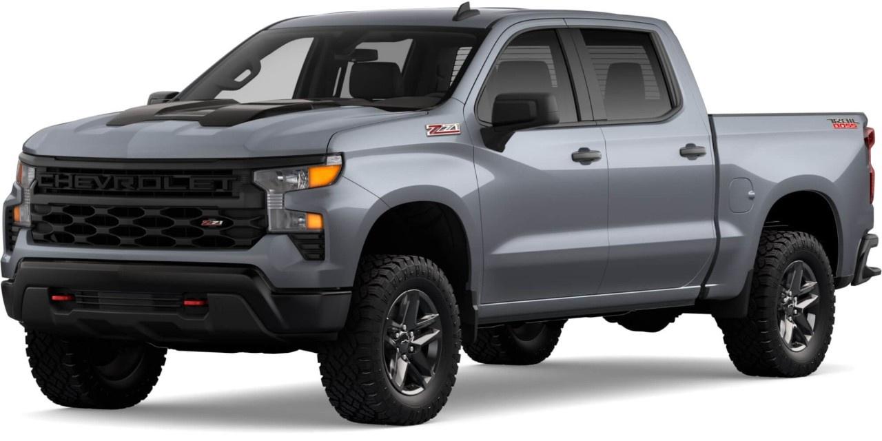 Used 2024 Chevrolet Silverado 1500 Crew Cab Standard Box 4-Wheel Drive Custom Trail Boss for sale in Truro, NS