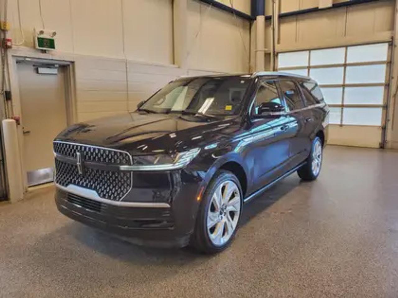 **HOT TRADE ALERT!!** 2025 Lincoln Navigator Reserve powered by a 3.5L Twin-Turbocharged V6 engine paired with a 10-speed automatic transmission, delivering effortless performance and refined luxury. Featuring a premium leather interior, advanced technology, a panoramic sunroof, Lincoln Co-Pilot360, and spacious three-row seating. Experience first-class comfort and capability in every journey.

Key Features: 
4X4
Adaptive Suspension
Rain Sensing Options
Power Tailgate
Power Deploying Running Boards
Heated Seats
Leather Seats
A/C Seats
Power Driver Seat
Bluetooth
Apple/Android Car Play
Cruise Control
360 Degree Camera
Keyless Entry
Push Button Start
Back Up Sensors
Back Up Camera
Lincoln Co-Pilot360

Moose Jaw Ford, conveniently located at 1010 North Service Road in Moose Jaw, is your trusted destination for all your automotive needs. With an impressive 4.8-star Google rating from nearly 1,500 reviews, we are proud to deliver an exceptional vehicle-buying experience tailored just for you. Our Moose Jaw Motives set us apart, offering unbeatable value like half-priced oil changes for life on pre-owned vehicles, one year of key and remote protection, and one year of tire and rim protection. Enjoy peace of mind with every purchase. At Moose Jaw Ford, were committed to driving positive change in our community by combining exceptional service, high-quality vehicles, and a guest-first approach. Visit us today!