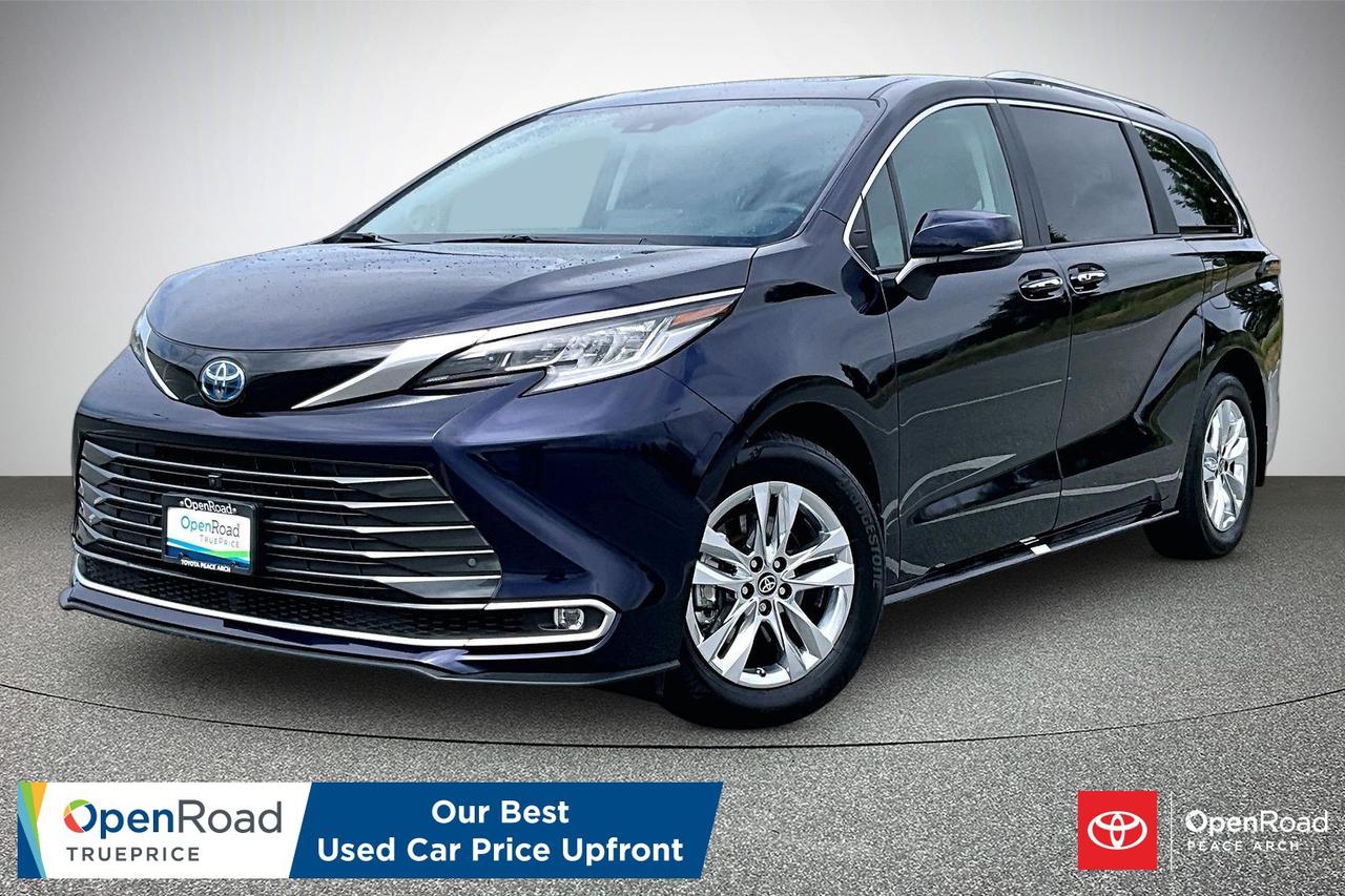 Used 2024 Toyota Sienna Hybrid Sienna Limited AWD 7-Pass for sale in Surrey, BC