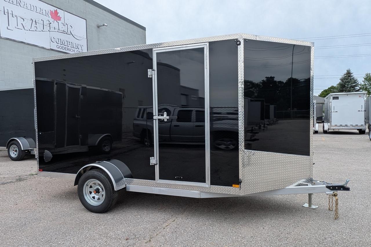 2026 Canadian Trailer Company 6x12 V-Nose Cargo Trailer Aluminum Single Axle