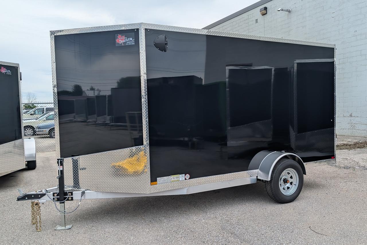 2026 Canadian Trailer Company 6x12 V-Nose Cargo Trailer Aluminum Single Axle Photo4