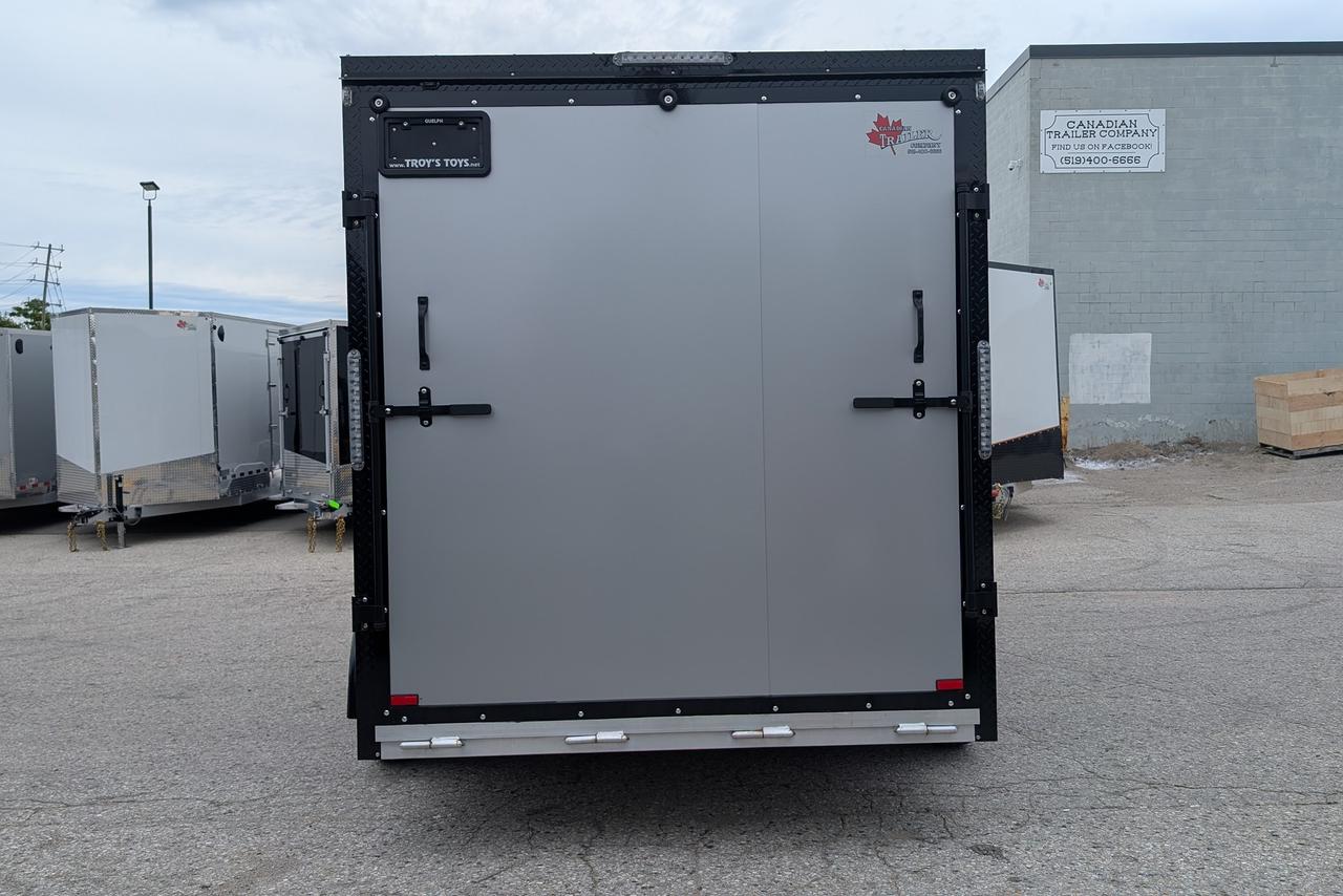 2026 Canadian Trailer Company 7x14 V Nose Cargo Trailer Aluminum Tandem Axle Photo2