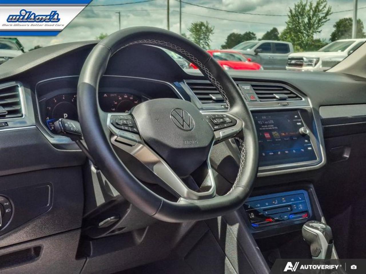 2022 Volkswagen Tiguan Comfortline AWD | Leather | Sunroof | Heated Seats | Remote Start | Wireless Carplay | and More! Photo