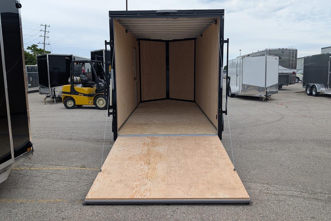 2026 Canadian Trailer Company 7x16 V-Nose Cargo Trailer Aluminum Tandem Axle Photo2