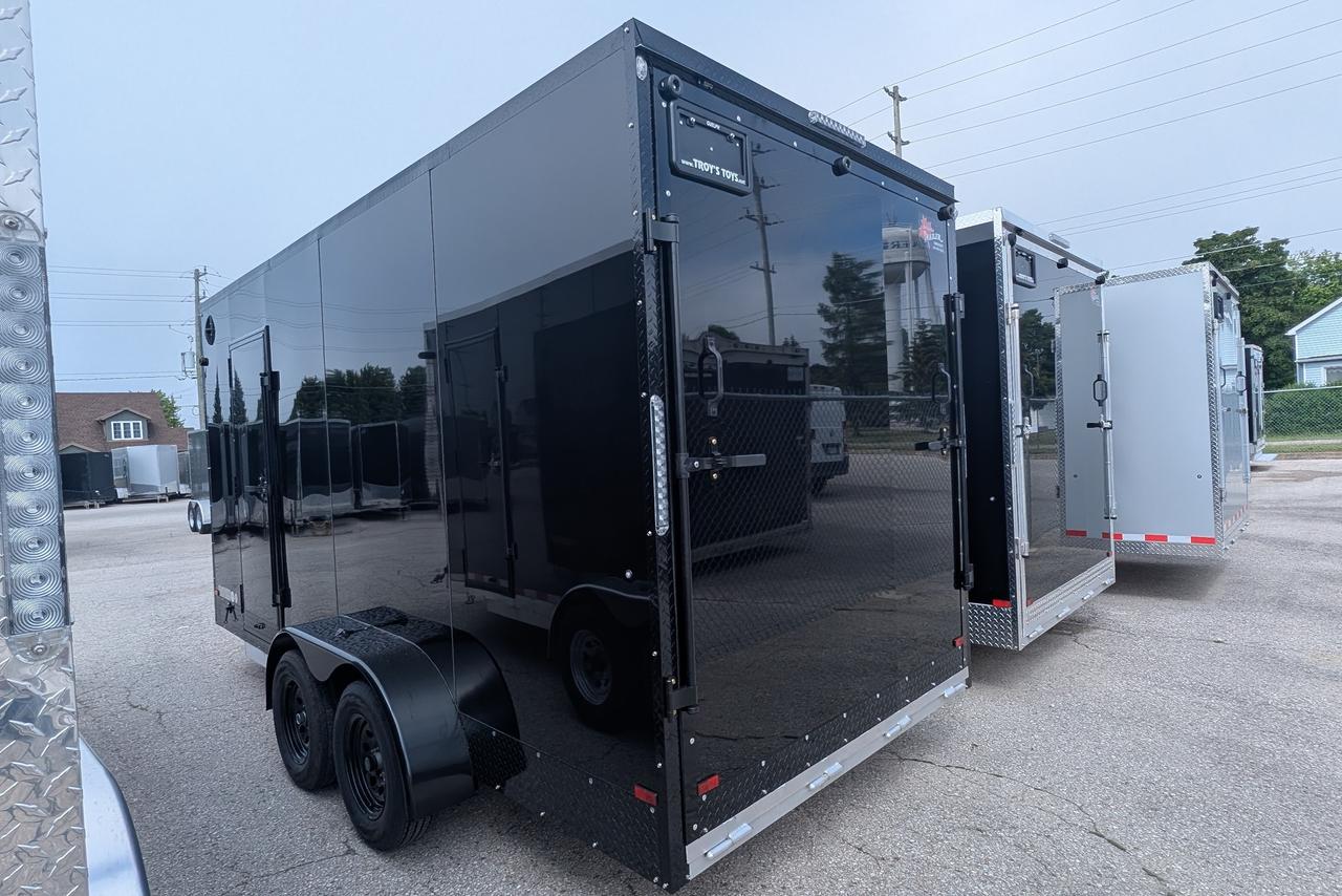 2026 Canadian Trailer Company 7x16 V-Nose Cargo Trailer Aluminum Tandem Axle Photo3