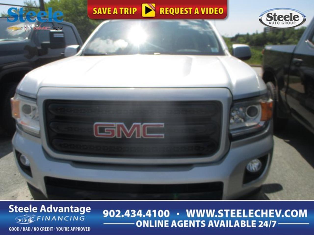 Built for drivers who want midsize truck versatility with real four-wheel-drive confidence, this 2018 GMC Canyon 4wd All Terrain is a smart fit for work, travel, and daily use in Dartmouth. Finished in Grey with four doors, an automatic transmission, and a Gas V6 3.6L/222 engine, it delivers solid power and practical comfort. With 98,110 km, this used truck offers the capability many Atlantic Canadian drivers want from a well-rounded pickup.The 2018 GMC Canyon 4wd All Terrain stands out for its balanced size, easy manoeuvrability, and strong V6 performance. It is easier to park than a full-size truck, yet it still gives you the utility, traction, and road presence expected from a GMC pickup. For buyers shopping at Steele Chevrolet Buick GMC, this Canyon brings proven truck strength with a refined feel for everyday driving.FEATURES OF THE Canyon 4wd All TerrainDistinct All Terrain appearance and stanceFour-wheel drive for added road confidenceAutomatic transmission for smooth daily driving3.6-litre DOHC V6 gas engineTRUCK FEATURESMidsize pickup size suits urban drivingFour-door cab adds passenger practicalityTruck bed supports gear and cargoStrong V6 power for towing tasksADVANCED SAFETY FEATURESFour-wheel drive aids slippery road tractionFour-door design supports easier passenger accessAutomatic transmission helps smooth vehicle controlSolid truck height improves road visibilityPERFORMANCE AND EFFICIENCY3.6-litre V6 delivers strong everyday powerDOHC design supports responsive engine performanceAutomatic transmission offers smooth gear changesFour-wheel drive boosts all-season capabilityCOMFORT AND CONVENIENCEFour full doors improve cabin accessMidsize dimensions simplify city parking tasksComfortable layout suits daily commuting needsPractical truck design supports active lifestylesTECHNOLOGY AND CONNECTIVITYClear driver-focused controls support easy operationAutomatic setup helps reduce driving effortUseful cabin layout keeps essentials nearbyPractical design supports everyday usabilityCARGO SPACEOpen bed handles bulky gear easilyPickup box suits work and weekend loadsCabin space adds room for passengersFlexible truck utility supports many tasksAWARDS & RECOGNITIONSBest Buy Midsize Pickup, The Car Guide, 2018Best New Pickup, Auto123.com, 2015WHAT OTHER OWNERS LIKEStrong V6 power for daily drivingEasy size compared with larger trucksFour-wheel drive for winter road confidenceUseful mix of comfort and utilityThis GMC pickup is a great match for drivers who need one vehicle to do more. It can handle commuting through Dartmouth, hauling supplies, and getting through changing road conditions with the added confidence of 4 roues motrices, presented here as four-wheel drive. The V6 engine gives this truck the kind of strength many owners want for merging, passing, and carrying heavier loads without making the truck feel oversized.Another key benefit is its practical balance. A truck like this fits more easily into garages, parking lots, and tighter streets than many larger pickups. At the same time, the four-door layout makes it much more useful for family errands, work crews, or extra passengers. That flexibility is a big reason the Canyon remains such a popular choice in the midsize truck segment.The Grey exterior adds a clean, professional look that suits both business and personal use. Combined with GMC truck styling and the All Terrain identity, it gives this Canyon a confident appearance without going over the top. If you are looking for a used truck with proven V6 performance, four-wheel-drive traction, and practical midsize capability, this Canyon deserves a close look at Steele Chevrolet Buick GMC in Dartmouth.This 2018 GMC Canyon 4wd All Terrains VIN is: 1GTG6CEN9J1226259 .