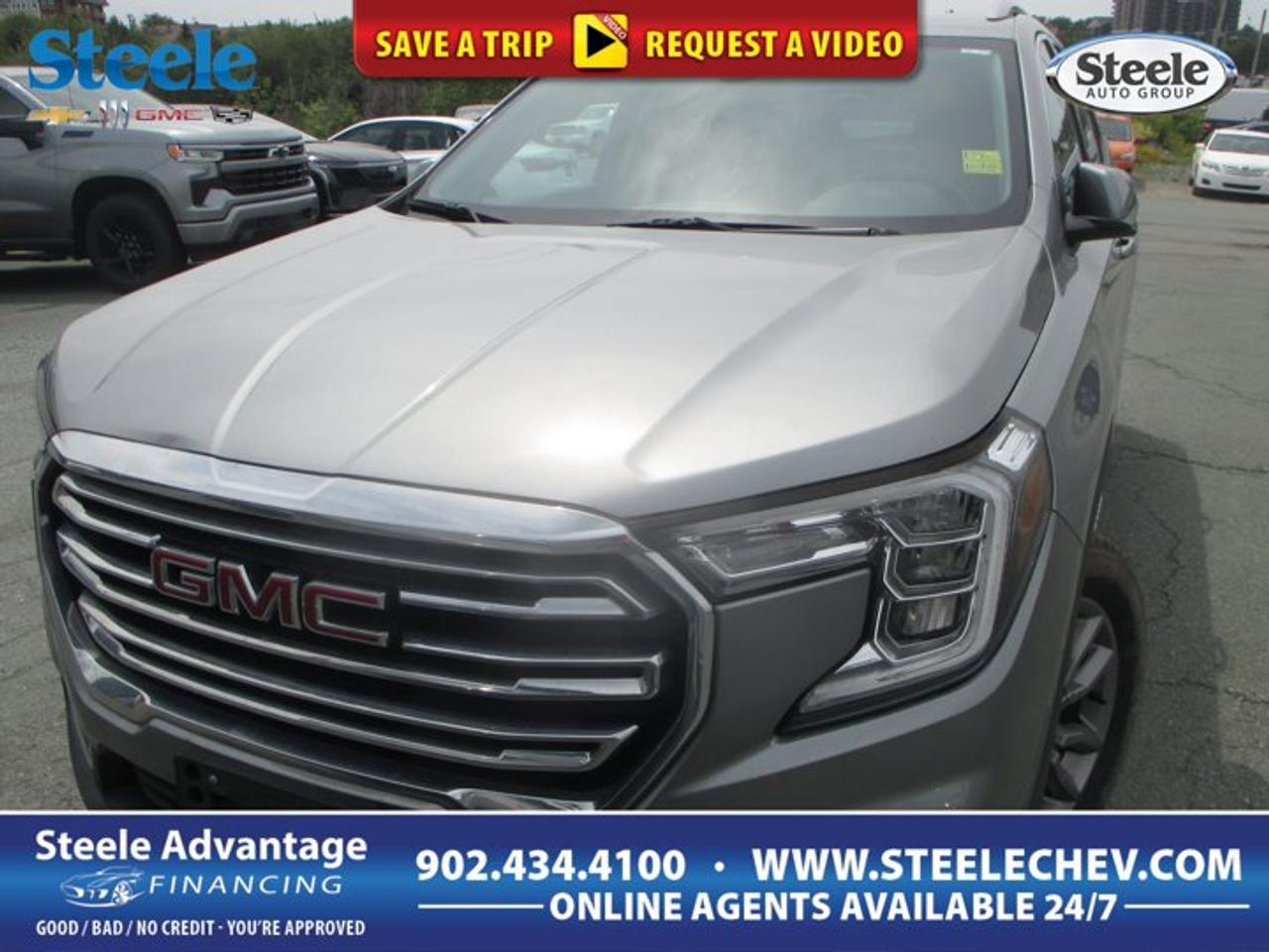 The used 2024 GMC Terrain SLT is a smart choice for drivers who want comfort, confidence, and everyday utility in one refined SUV. Offered by Steele Chevrolet Buick GMC in Dartmouth, this four-door model pairs a turbocharged 1.5L DOHC gas engine with an automatic transmission and all-wheel drive for composed performance in changing Atlantic Canadian conditions.With 62,627 km on the odometer, this used 2024 GMC Terrain SLT delivers the versatility many buyers want in a modern SUV. Its balanced size makes it easy to park, simple to handle in town, and comfortable on longer trips. The turbocharged four-cylinder layout also helps provide responsive power for commuting, errands, and highway travel.FEATURES OF THE Terrain SLTTurbocharged 1.5L DOHC four-cylinder engineAutomatic transmission for smooth daily drivingAll-wheel drive for added tractionFour-door SUV practicality for everyday useADVANCED SAFETY FEATURESFour-wheel anti-lock braking system includedTraction control supports slippery road stabilityAll-wheel drive boosts road confidenceFour-door design helps passenger accessPERFORMANCE AND EFFICIENCYTurbocharged engine delivers responsive everyday powerAutomatic transmission shifts smoothly and consistentlyDOHC design supports efficient engine operationAll-wheel drive improves year-round capabilityCOMFORT AND CONVENIENCEFour doors allow easy cabin entrySUV ride height aids visibilityPractical size suits city parkingComfortable layout supports daily travelTECHNOLOGY AND CONNECTIVITYDriver-focused controls support easy operationClear instrument layout aids quick checksAutomatic transmission simplifies urban drivingModern GMC design feels intuitiveCARGO SPACERear cargo area supports daily errandsSUV body style adds useful versatilityFlexible room for travel essentialsPractical storage suits active lifestylesWHAT OTHER OWNERS LIKEConfident all-wheel drive in poor weatherSmooth ride for commuting and tripsEasy-to-manage size for daily drivingUseful cargo room for busy routinesThe used 2024 GMC Terrain SLT stands out with a well-rounded approach to driving. Its turbocharged 1.5L engine gives you a solid blend of usable power and efficiency, while the automatic transmission keeps every trip smooth and relaxed. For drivers in Dartmouth and across Nova Scotia, all-wheel drive adds welcome confidence when roads are wet, snowy, or uneven.This SUV also fits a wide range of lifestyles. It is easy to live with during the work week, yet flexible enough for weekend plans, shopping trips, and family outings. The four-door layout makes access simple for passengers, and the cargo area adds the practicality expected from a compact SUV without making the vehicle feel bulky.Inside, the used 2024 GMC Terrain SLT is designed for straightforward comfort and easy use. The elevated seating position gives a helpful view of the road ahead, and the cabin layout is made to support simple, daily operation. Whether you are heading through city traffic or taking a longer route outside Dartmouth, this Terrain is built to keep the drive calm and controlled.For buyers looking at pre-owned SUVs, this GMC offers a strong mix of traction, efficiency, and everyday usefulness. The DOHC turbocharged engine, automatic transmission, and all-wheel drive system create a capable package for Canadian driving needs. If you want a used SUV that feels polished, practical, and ready for all seasons, this 2024 GMC Terrain SLT deserves a close look.This 2024 GMC Terrain SLTs VIN is: 3GKALVEG1RL254593 .