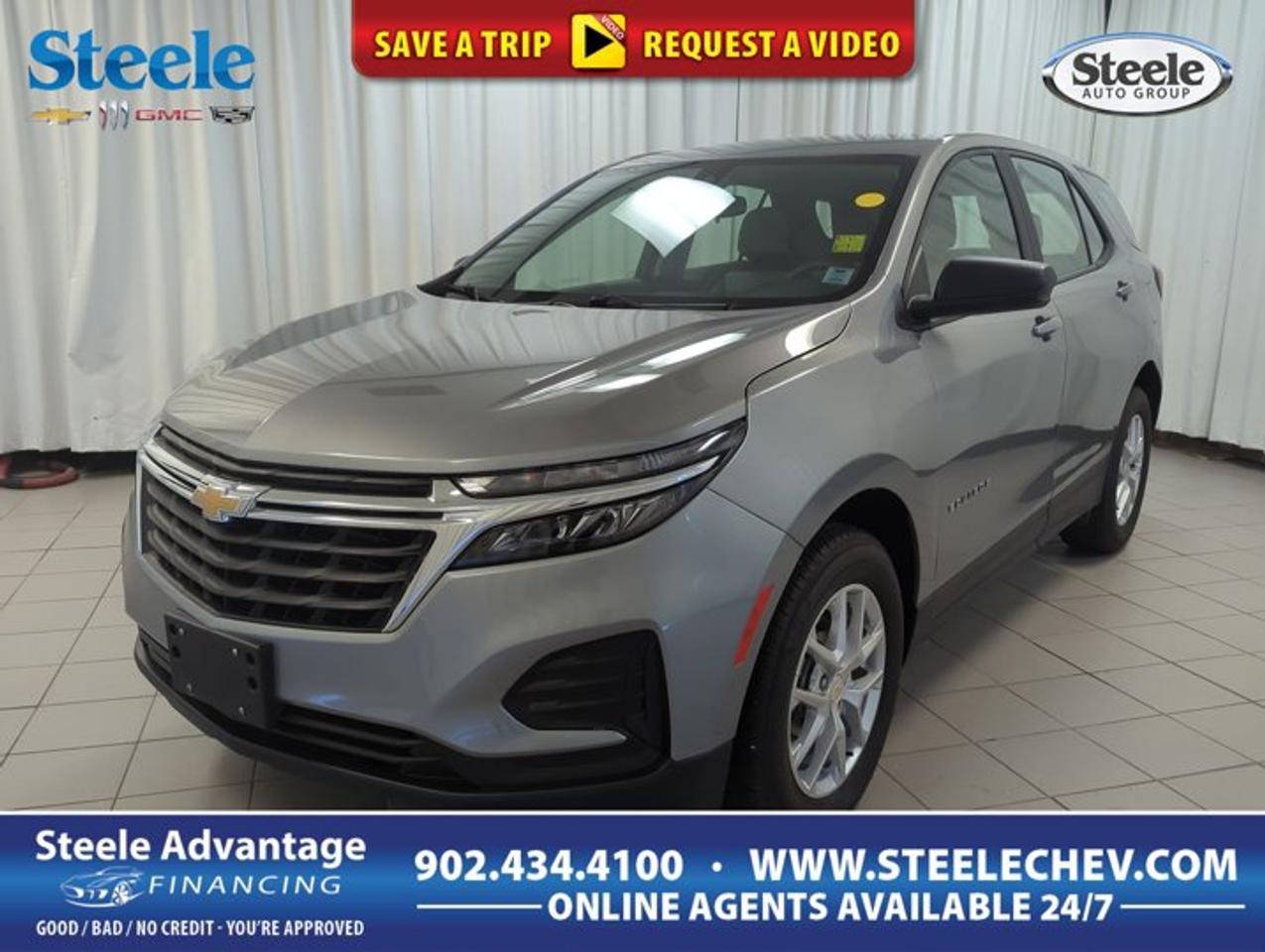 Meet a smart, capable compact SUV built for daily life in Atlantic Canada. This used 2024 Chevrolet Equinox LS at Steele Chevrolet Buick GMC in Dartmouth delivers confident all-wheel drive traction, a fuel-friendly turbocharged engine, and the easy versatility buyers want in a practical four-door sport utility vehicle.With 41,205 km on the odometer, this 2024 Chevrolet Equinox LS shows the kind of modern design and balanced road manners that have made the Equinox a popular choice with Canadian drivers. Its automatic transmission helps make city traffic, highway merging, and weekend travel feel smooth and simple every time out.FEATURES OF THE Equinox LSAll-wheel drive for added road confidenceTurbocharged 1.5-litre four-cylinder gas engineFour-door SUV practicality for daily useAutomatic transmission for smooth shiftingADVANCED SAFETY FEATURESTraction control supports stable road handlingFour-door design helps family-friendly daily accessAll-wheel drive adds sure-footed tractionOnStar adds connected driving assistance featuresPERFORMANCE AND EFFICIENCYTurbocharged engine delivers responsive everyday powerAutomatic transmission supports smooth acceleration1.5-litre engine balances power and efficiencyAll-wheel drive helps in changing conditionsCOMFORT AND CONVENIENCEPractical SUV layout suits busy lifestylesFour doors allow easy passenger entryCompact size helps with urban drivingVersatile cabin supports daily commuting needsTECHNOLOGY AND CONNECTIVITYOnStar adds helpful connected vehicle servicesClear controls support easy daily operationModern interface keeps key info accessibleUseful tech supports everyday driving tasksCARGO SPACERear cargo area suits everyday errandsSUV shape supports flexible hauling needsCargo room fits groceries and gearPractical storage helps organize daily itemsWHAT OTHER OWNERS LIKEConfident all-wheel drive in poor weatherEfficient turbo engine for everyday drivingEasy-to-manage size for city parkingUseful cargo space for active lifestylesThis used Equinox is a strong fit for drivers who want value, flexibility, and confidence through every season. The turbocharged DOHC 1.5-litre gas engine gives this SUV a nice mix of usable performance and everyday efficiency. It feels well suited to commuting, family duties, and road trips alike.Its all-wheel drive system is a major advantage for local drivers dealing with rain, slush, and winter roads around Dartmouth and beyond. That added traction can help the vehicle feel more composed when conditions change, while the automatic transmission keeps the drive relaxed and easy in stop-and-go traffic.Inside, the focus is on straightforward usability. The cabin design supports a comfortable driving position and practical access through four full doors. For shoppers who want an SUV that is simple to live with, this 2024 Chevrolet Equinox LS offers the right kind of everyday function without overcomplicating the experience.OnStar adds another helpful layer of connectivity for drivers who value built-in assistance and support on the road. Combined with the Equinoxs sensible layout and compact SUV footprint, it creates a vehicle that feels ready for workdays, errands, and spontaneous weekend plans.If you are shopping for a used SUV that brings together turbo power, all-wheel drive confidence, practical space, and trusted Chevrolet versatility, this Equinox deserves a closer look. It is tailored for real-world driving needs and offers a balanced package for buyers who want comfort, utility, and easy drivability in one smart vehicle.This 2024 Chevrolet Equinox LSs VIN is: 3GNAXSEG0RL265834.