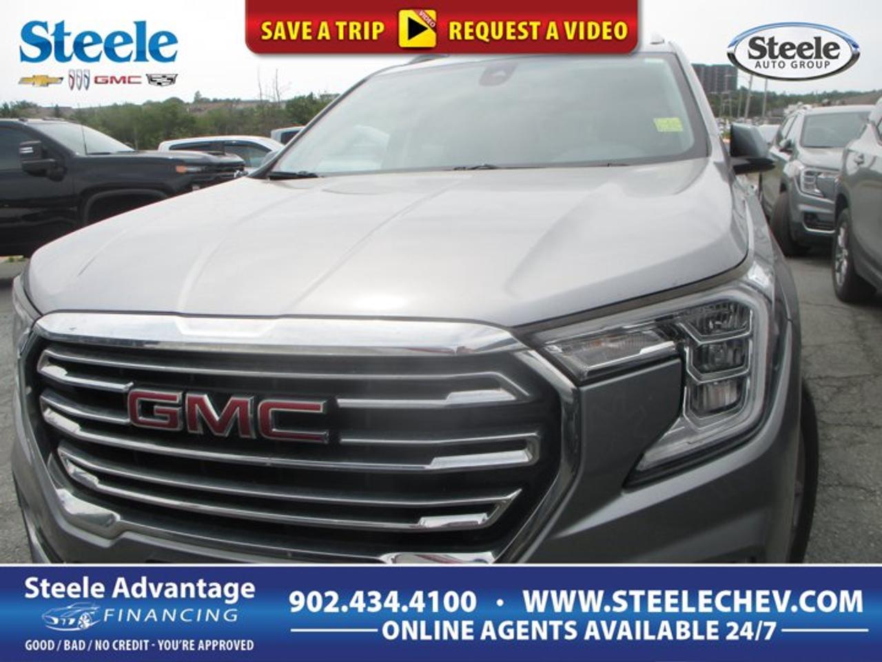This used 2024 GMC Terrain SLT is a smart compact SUV for drivers who want comfort, confidence, and everyday ease in Dartmouth. Sold by Steele Chevrolet Buick GMC, it brings all-wheel drive traction, a turbocharged 1.5-litre DOHC gas engine, four doors, and an automatic transmission. With 71,820 km on the odometer, this GMC Terrain SLT delivers practical utility, refined road manners, and the solid versatility many Atlantic Canadian drivers value year-round.FEATURES OF THE Terrain SLTAutomatic transmission for smooth daily drivingAll-wheel drive for added road confidenceTurbocharged 1.5-litre DOHC gas engineFour-door SUV practicality for familiesADVANCED SAFETY FEATURESFour-wheel anti-lock braking system includedElectronic stability support for controlled handlingTraction support for slippery road conditionsRear doors improve passenger entry accessPERFORMANCE AND EFFICIENCYTurbocharged engine delivers responsive city performanceAutomatic transmission supports relaxed highway cruisingAll-wheel drive helps in changing weatherDOHC design supports smooth power deliveryCOMFORT AND CONVENIENCEFour doors make loading passengers easierCompact SUV size suits urban parkingElevated ride height aids outward visibilityPractical cabin layout supports daily useTECHNOLOGY AND CONNECTIVITYDriver-focused controls help reduce distractionClear instrument layout supports quick checksAutomatic transmission simplifies stop-and-go trafficModern GMC design feels intuitive insideCARGO SPACERear cargo area suits daily errandsSUV shape helps load larger itemsFlexible space supports weekend travel needsCabin layout balances people and gearWHAT OTHER OWNERS LIKEConfident all-wheel drive in poor weatherComfortable ride for commuting and tripsUseful cargo room for active lifestylesTurbo power with easy drivabilityThe 2024 GMC Terrain SLT stands out with a balanced approach to compact SUV driving. Its turbocharged 1.5-litre four-cylinder engine is designed to give you useful power for merging, passing, and daily travel, while the automatic transmission helps keep every drive smooth and simple. For many buyers, that combination is a great match for busy routines.All-wheel drive adds welcome confidence when road conditions change. In Dartmouth and across Nova Scotia, drivers often face rain, slush, snow, and mixed pavement through the year. This used 2024 GMC Terrain SLT is well suited to those conditions, helping provide better traction when grip matters most without giving up the easy manoeuvrability of a compact utility vehicle.Inside, this GMC Terrain SLT offers the kind of practicality that makes ownership easy. Four doors allow simple access for passengers, child seats, groceries, and travel bags. The elevated SUV seating position also helps many drivers feel more aware of traffic around them, which can be especially useful on crowded streets, in parking lots, and during longer highway drives.Cargo flexibility is another major benefit. A compact SUV like this is often chosen because it can handle both weekday duties and weekend plans. Whether you are carrying shopping bags, sports gear, luggage, or everyday supplies, the rear cargo area gives you the useful space many drivers need without moving into a larger vehicle class.This used 2024 GMC Terrain SLT also benefits from GMCs modern approach to design, with a clean layout and driver-friendly controls that support a straightforward ownership experience. The cabin is built to feel functional and comfortable, making it a strong fit for commuters, small families, and anyone looking for a versatile utility vehicle with a polished feel.If you want an SUV that blends turbocharged performance, all-wheel drive confidence, practical four-door access, and everyday usability, this used 2024 GMC Terrain SLT deserves a closer look at Steele Chevrolet Buick GMC in Dartmouth.This 2024 GMC Terrain SLTs VIN is: 3GKALVEG4RL254605 .