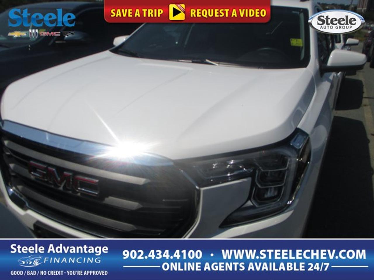 This used 2024 GMC Terrain SLE at Steele Chevrolet Buick GMC in Dartmouth delivers the versatility many drivers want in a compact SUV. With 57,308 km, four doors, automatic transmission, front-wheel drive, and a turbocharged 1.5L DOHC gas engine, it offers a smart balance of everyday comfort and practical performance.The 2024 GMC Terrain SLE stands out with clean styling, a confident road presence, and easy drivability for city streets and highway travel. Its compact footprint helps with parking and tight spaces, while the roomy cabin and flexible cargo area make it well suited for commuting, errands, and weekend plans around Nova Scotia.FEATURES OF THE Terrain SLEFour-door SUV with practical daily versatilityAutomatic transmission for easy drivingFront-wheel drive for efficient operationTurbocharged 1.5L DOHC gas engineADVANCED SAFETY FEATURESRear vision camera aids reversing visibilityStabiliTrak helps maintain directional controlTraction control supports slippery road startsMultiple airbags enhance occupant securityPERFORMANCE AND EFFICIENCYTurbocharged engine delivers responsive everyday powerAutomatic transmission shifts smoothly and consistentlyFront-wheel drive supports balanced road mannersDOHC design promotes efficient engine breathingCOMFORT AND CONVENIENCEFour doors allow easy passenger accessCompact size helps urban manoeuvrabilityComfortable cabin suits daily commuting needsVersatile layout supports active lifestylesTECHNOLOGY AND CONNECTIVITYClear driver information display placementUser-friendly controls simplify daily operationModern cabin design feels intuitiveConvenient interface supports connected drivingCARGO SPACERear cargo area suits groceries wellFlexible storage supports weekend travel gearSplit-folding versatility expands hauling optionsSUV shape improves everyday practicalityWHAT OTHER OWNERS LIKEEasy handling in town and highwaysUseful cargo room for daily lifeComfortable ride for regular commutingEfficient turbo power for passing confidenceFor drivers shopping for a used SUV that feels modern, practical, and easy to live with, this 2024 GMC Terrain SLE checks the right boxes. The automatic transmission makes stop-and-go traffic less stressful, while the front-wheel-drive layout helps keep the driving experience composed and efficient through changing road conditions.Its turbocharged 1.5L gas engine gives this 2024 GMC Terrain SLE a responsive feel that suits both short trips and longer drives. The DOHC engine design supports smooth power delivery, making merging, passing, and everyday acceleration feel more confident without asking for more vehicle than you need.Inside, this 2024 GMC Terrain SLE is designed for real life. Four doors make entry and exit simple for passengers, and the SUV body style gives you the elevated seating position many drivers prefer. That higher viewpoint can make traffic easier to read and parking easier to manage in busy areas.Cargo flexibility is another strong point. Whether you are loading shopping bags, sports equipment, work items, or luggage for a road trip, this 2024 GMC Terrain SLE offers the kind of usable space that helps an SUV earn its place in your driveway. It is a practical fit for singles, couples, and growing families alike.This used GMC also benefits from a design that feels current and professional. It presents itself with the confident look buyers expect from the brand, yet remains easy to drive and easy to park. That mix of style, size, and usefulness is a major reason compact SUVs remain such a popular choice.If you want a well-rounded used SUV in Dartmouth, this 2024 GMC Terrain SLE deserves a close look. It brings together turbocharged efficiency, everyday comfort, and flexible utility in one smart package, ready for workdays, errands, and weekend escapes across Atlantic Canada.This 2024 GMC Terrain SLEs VIN is: 3GKALMEG5RL288983 .