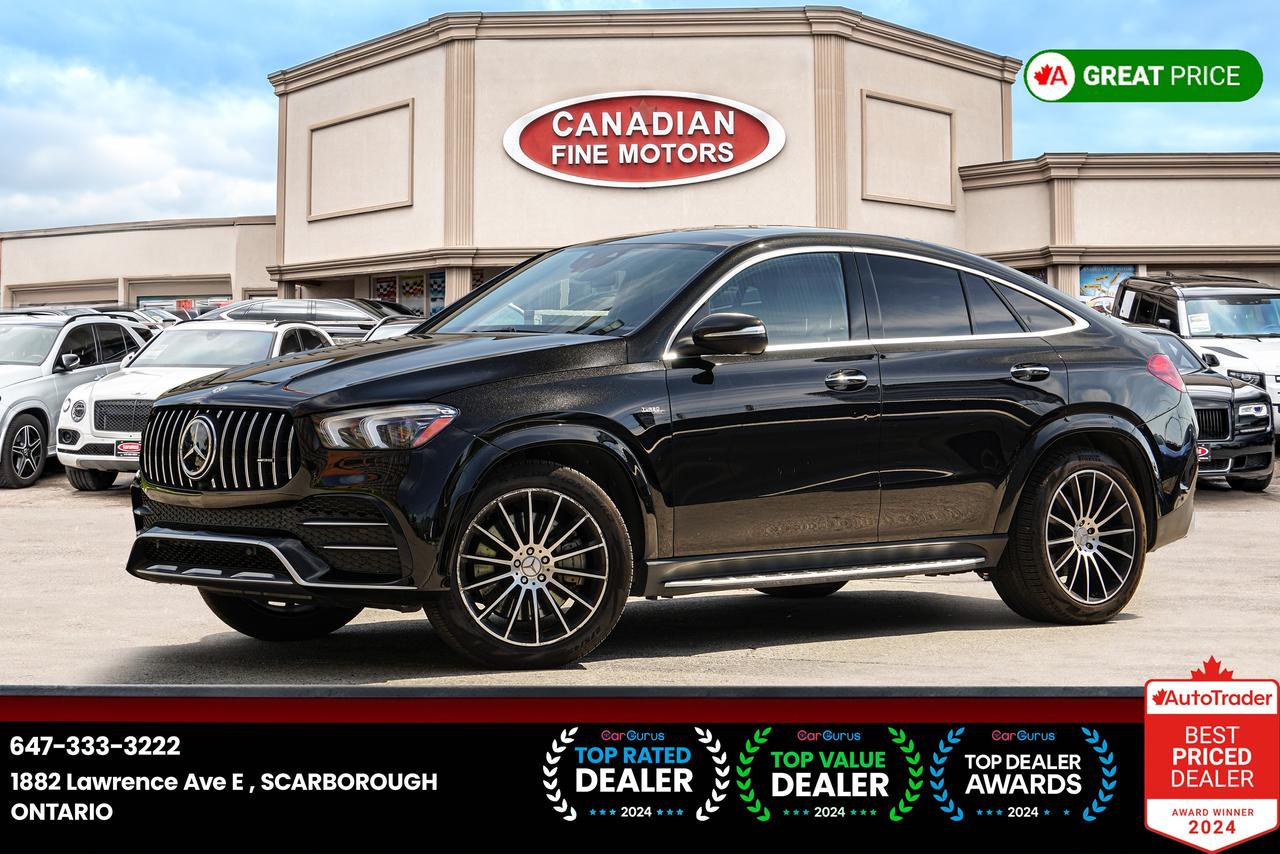 Used 2021 Mercedes-Benz GLE AMG GLE 53 4MATIC+ Coupe |PANO|360CAM|BURMSTER for sale in Scarborough, ON