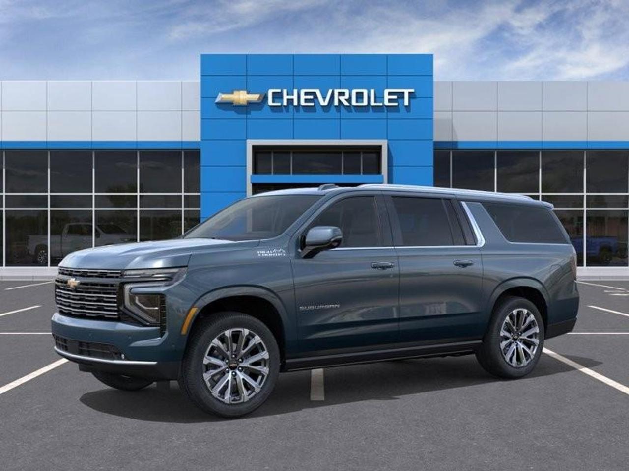 2026 Chevrolet Suburban High Country New Full Size 7 Passenger 4X4 SUV with Heated and Ventilated Front Seats, Heated Second Row Seats, Heated Steering Wheel, Max Trailering Package, Super Cruise Hands Free Driving, Panoramic Sunroof, Dr Photo