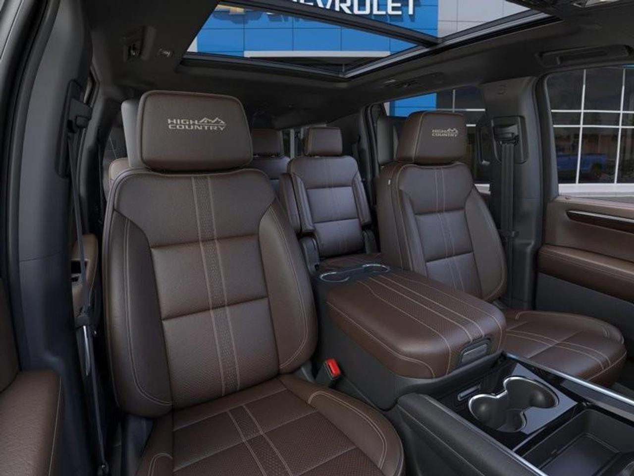 2026 Chevrolet Suburban High Country New Full Size 7 Passenger 4X4 SUV with Heated and Ventilated Front Seats, Heated Second Row Seats, Heated Steering Wheel, Max Trailering Package, Super Cruise Hands Free Driving, Panoramic Sunroof, Dr Photo