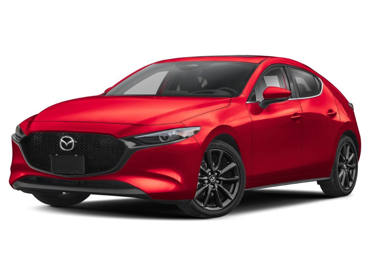 <p>Presenting the 2026 Mazda3 Sport GT Auto i-ACTIV AWD in an impressive Soul Red Crystal Metallic. This hatchback combines the practicality of all-wheel drive with superior handling, ensuring a smooth and confident driving experience.</p><p>The striking red exterior is beautifully matched with a sleek black interior that exudes sophistication, making every journey a joy. Alloy wheels and a sunroof enhance the car's already dynamic styling, while heated leather seats add a touch of luxury.</p><p>This vehicle is packed with technological features aimed at providing maximum convenience and safety. Stay connected with the Bluetooth connection and smart device integration seamlessly integrated into the easy-to-use navigation system. Safety is paramount with features such as a backup camera, lane assist, and parking sensors. The innovative heads-up display keeps your focus on the road, while adaptive cruise control and brake assist enhance your peace of mind.</p><p>This Mazda3 Sport GT AWD is perfect for drivers who desire a mix of style, comfort, and cutting-edge technology. Those with an appreciation for advanced safety features and modern conveniences will not want to miss out on this premium vehicle. Contact Cobourg Mazda today for more information and to schedule a test drive.</p>